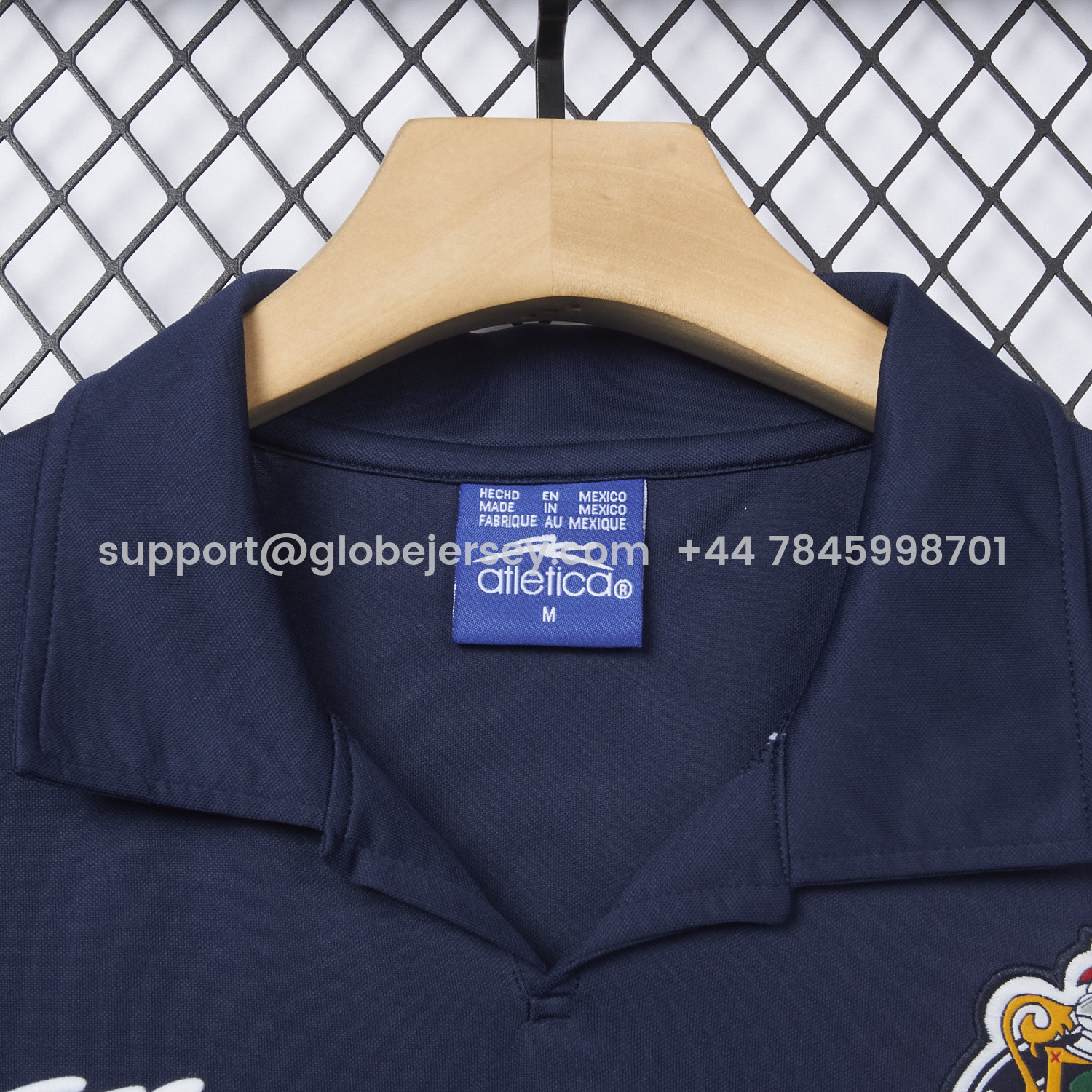 GlobeJersey-Retro Chivas de Guadalajara 2003-04 Away Deep Blue Jersey