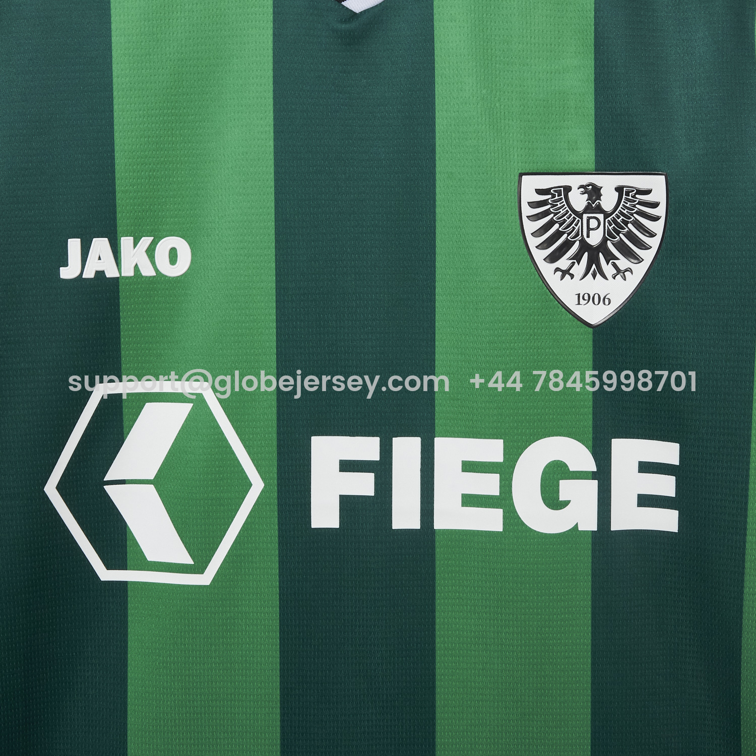 GlobeJersey-Preussen Munster 25-26 Home Jersey - Fans Version