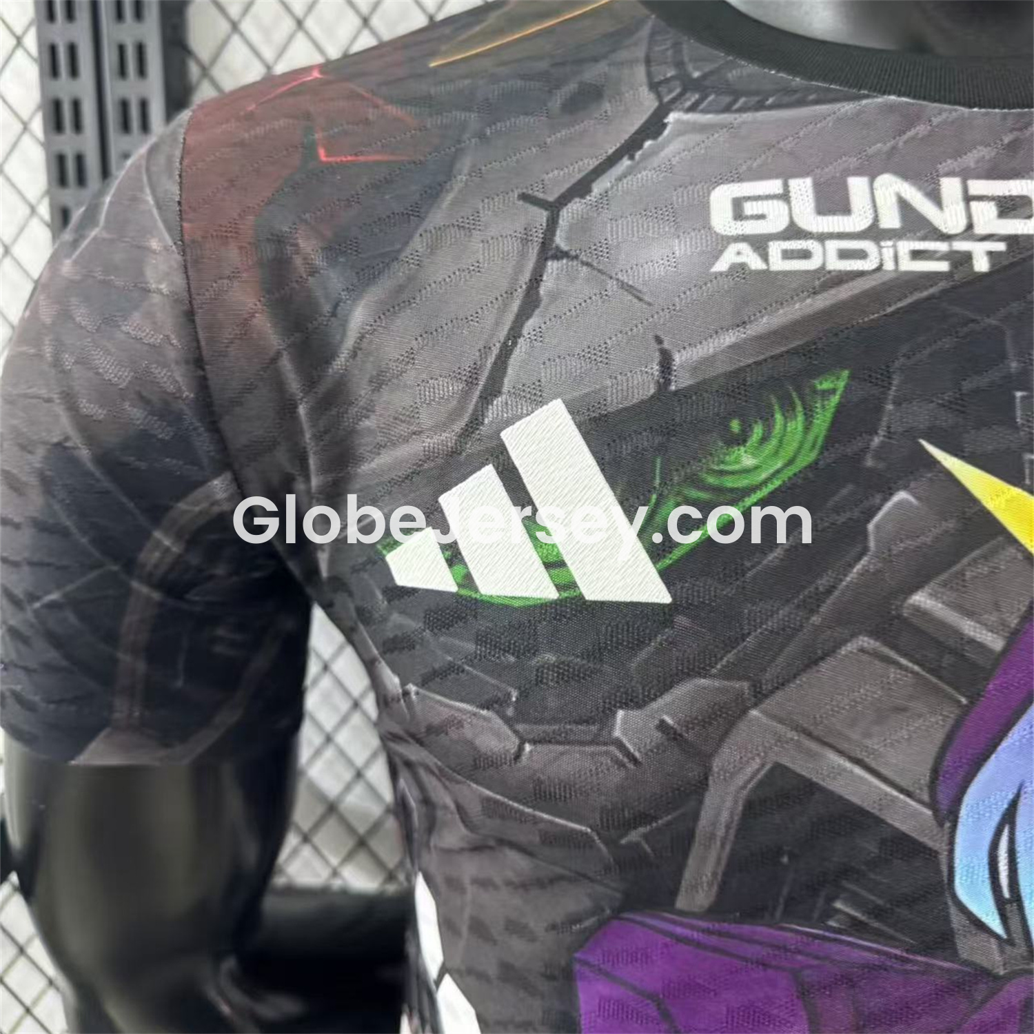 GlobeJersey-Japan 25-26 Gundam Black Special Edition Jersey - Player Version