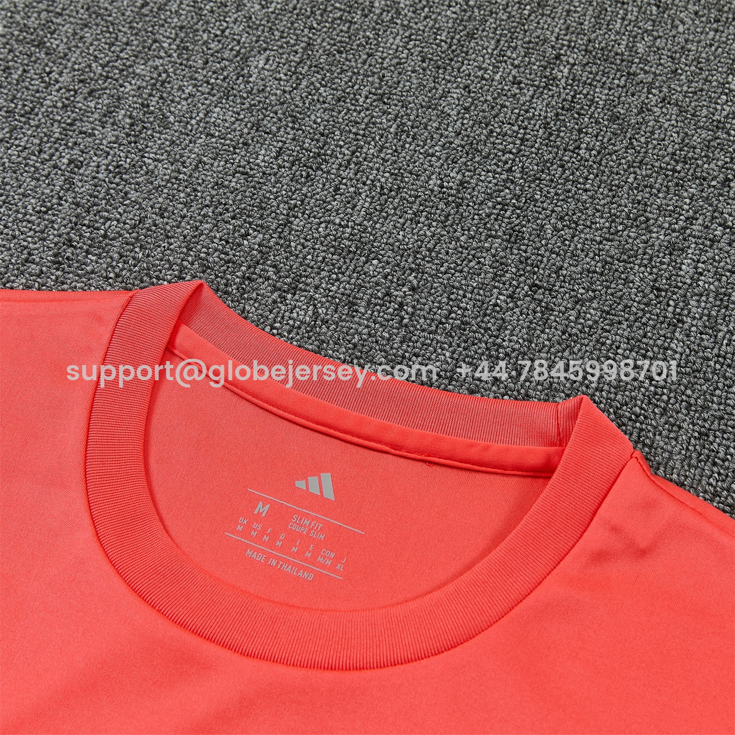 GlobeJersey-Bayern Munich 25-26 Vest Training Set - Coral With Black Accents Top & Black With Coral Accents Pants