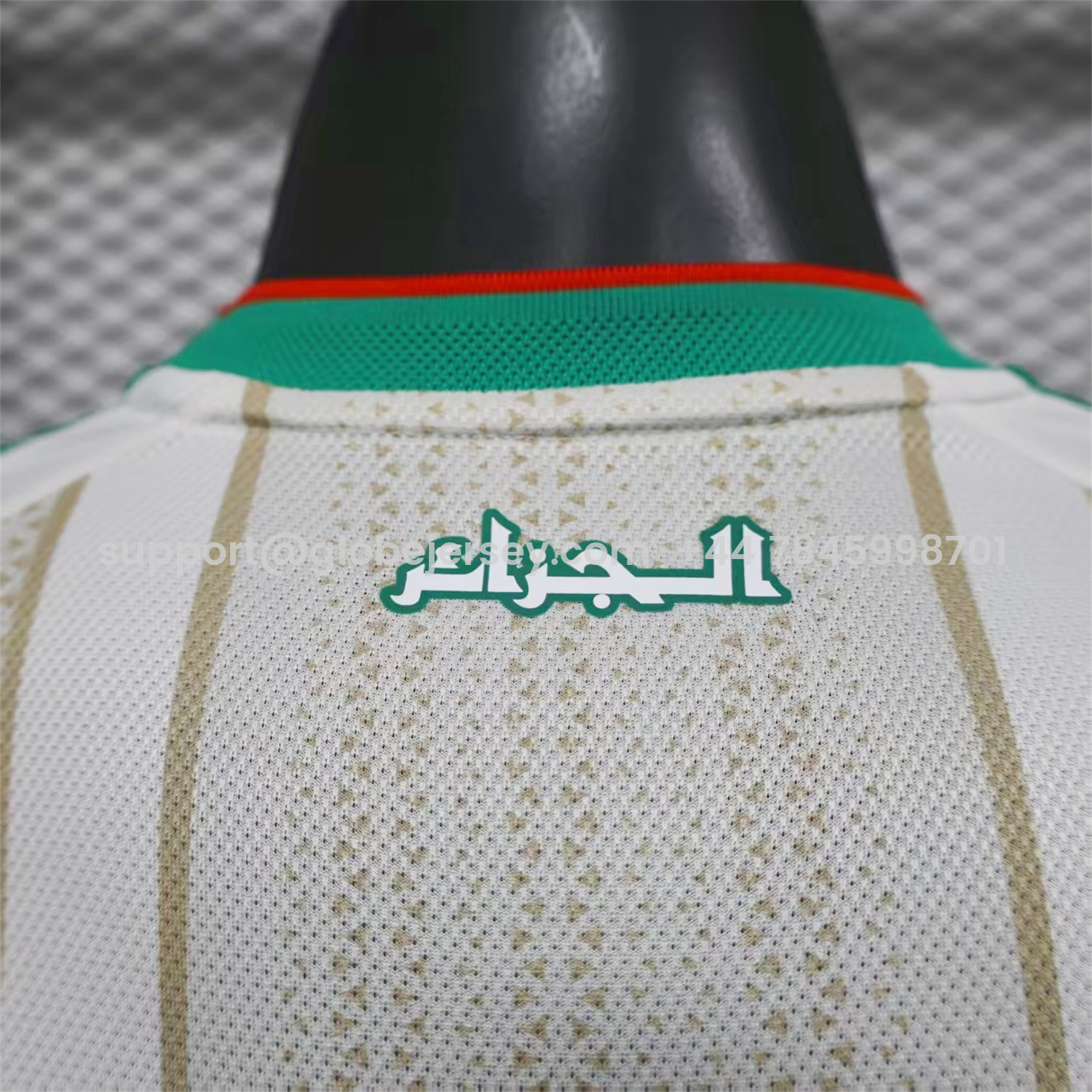 GlobeJersey-Algeria 2026 Home Jersey With 2 Stars - Player Version