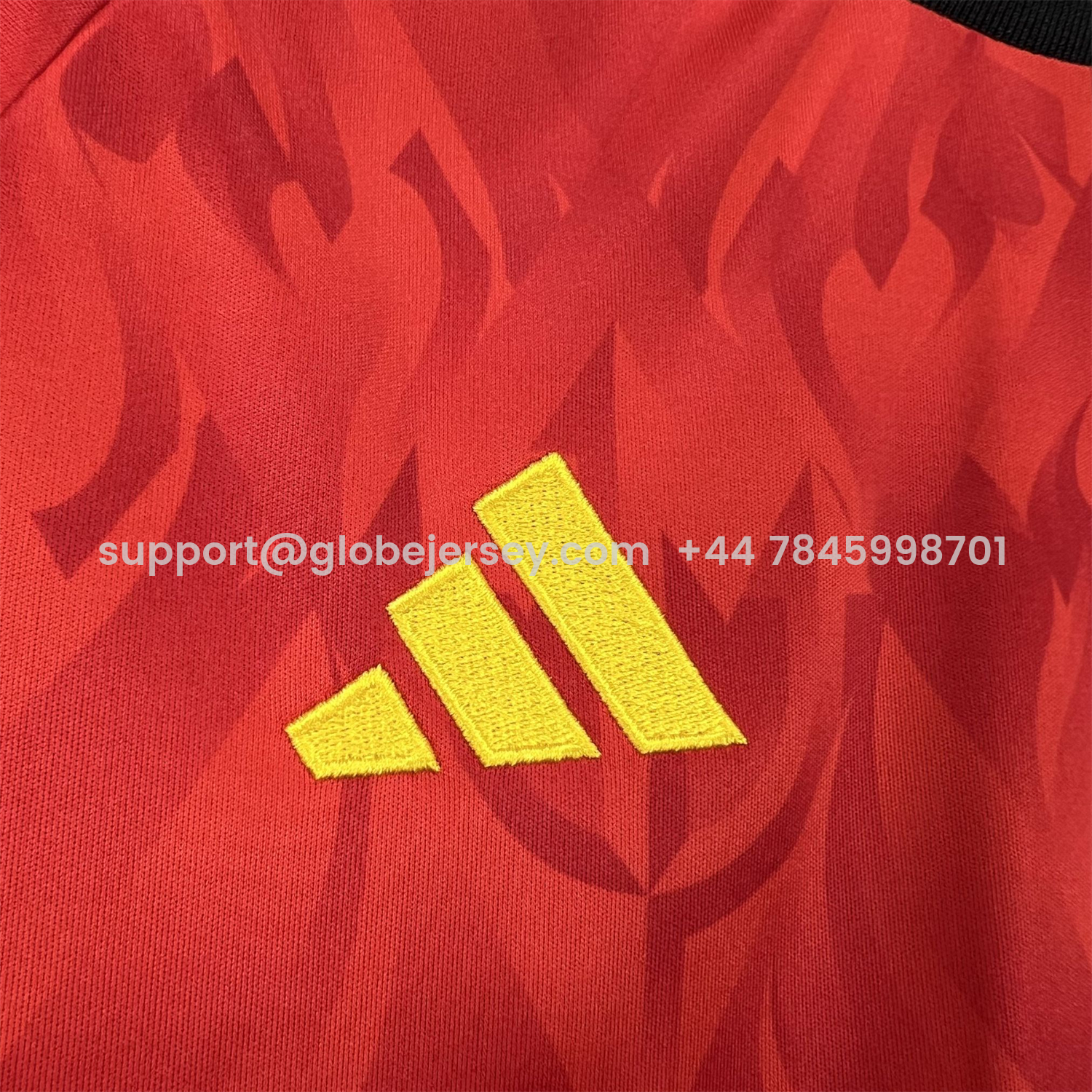 GlobeJersey-Belgium 2026 Home Kids Kit