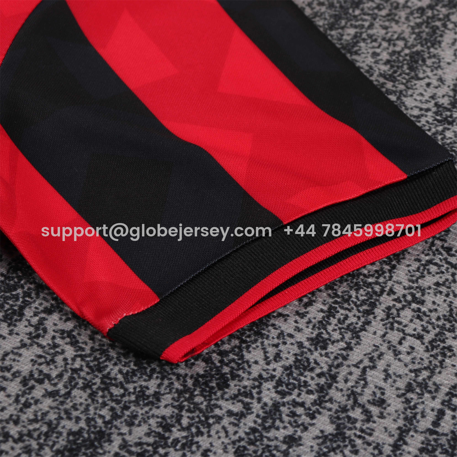 GlobeJersey-Retro AC Milan 1993-94 Home Kids Kit