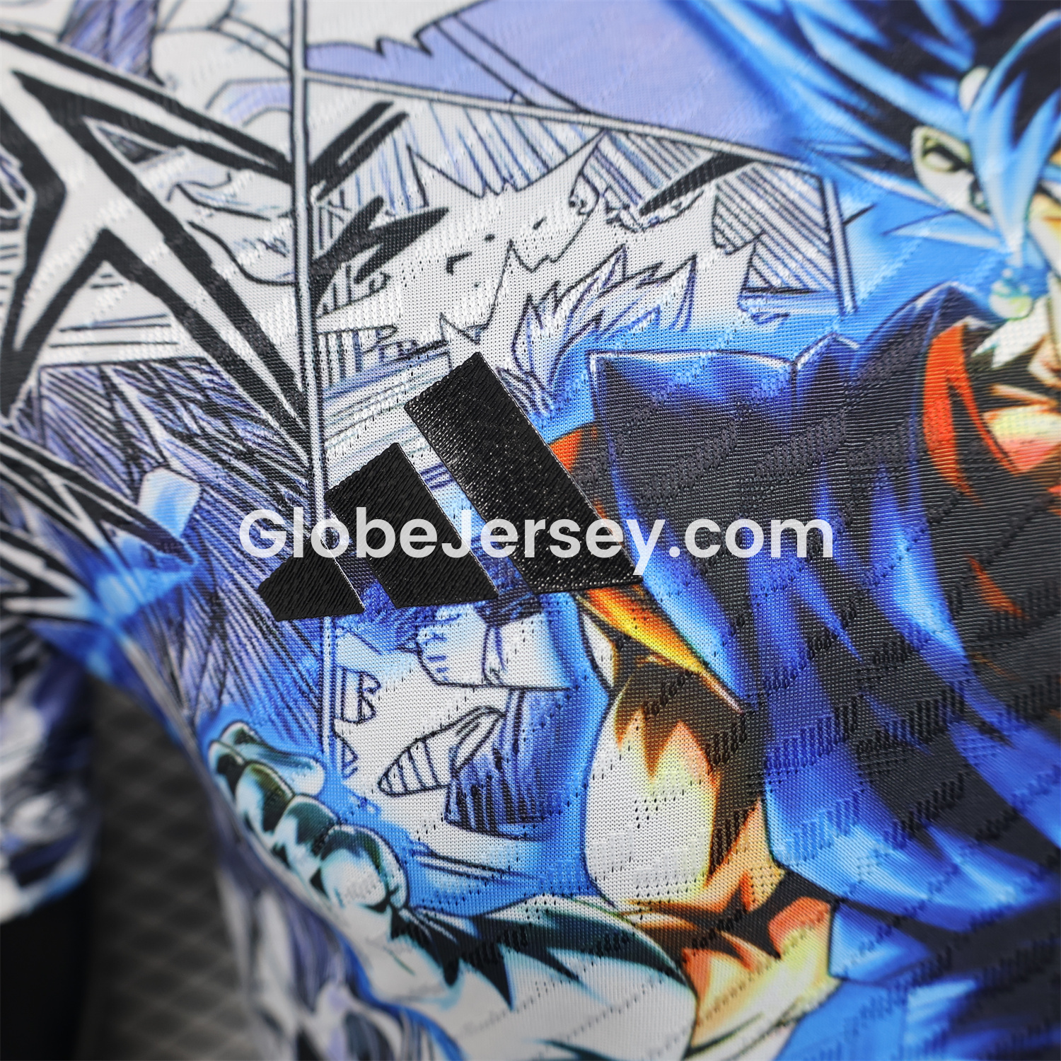 GlobeJersey-Japan 25-26 Blue Super Saiyan God Special Edition Jersey - Player Version