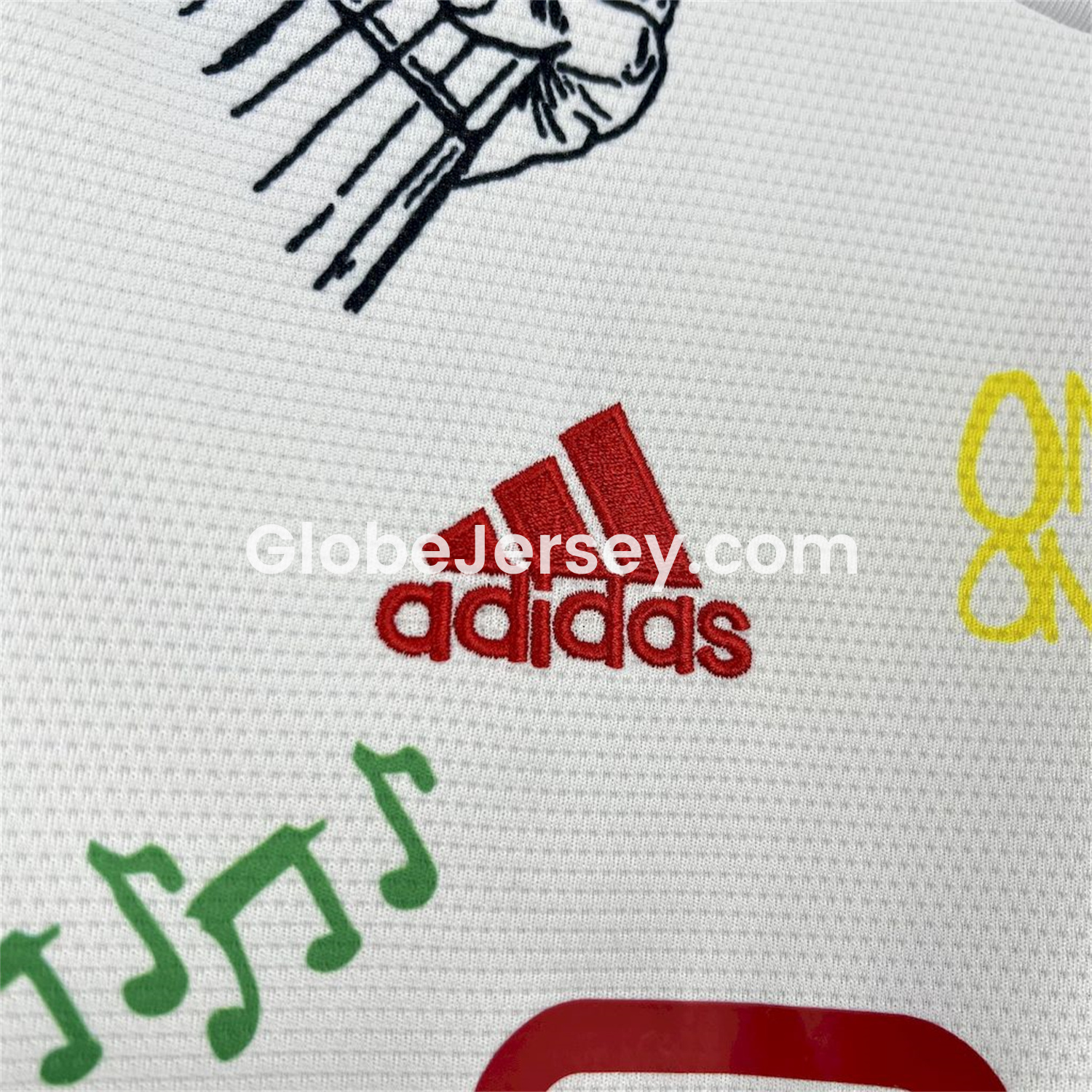 GlobeJersey-Ajax x B-O-B Marly 2025-26 40th Special Edition Jersey - Fans Version