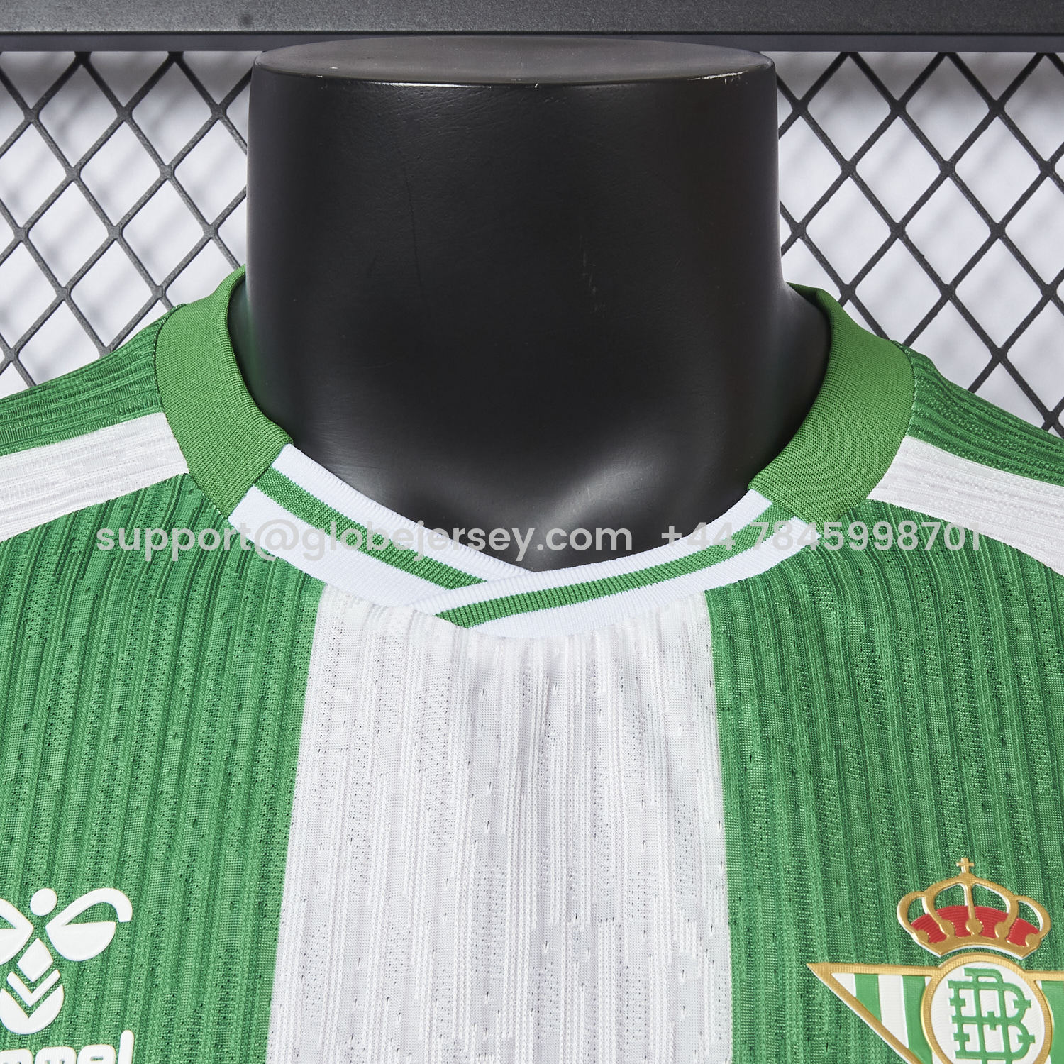 GlobeJersey-Real Betis 25-26 Home Stripes Jersey - Player Version