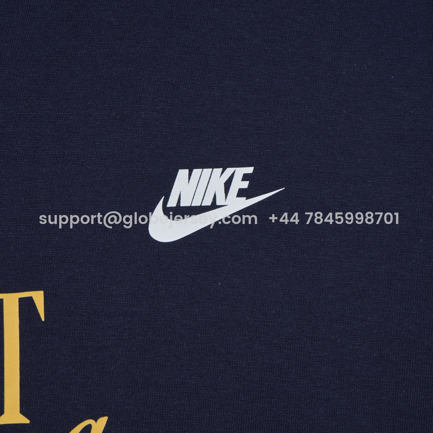 GlobeJersey-Barcelona 2025 Winners Copa Del Rey Deep Blue Commemorative T-shirt