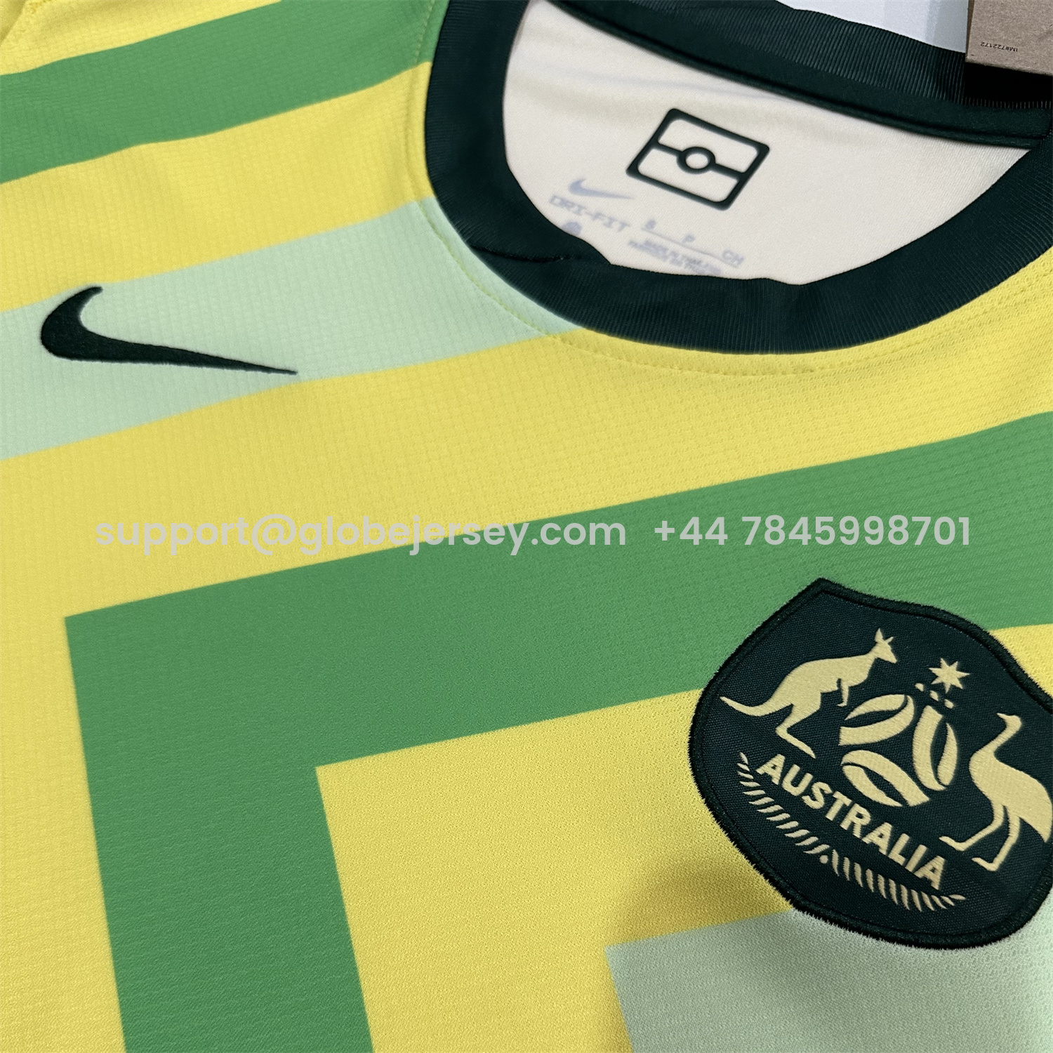 GlobeJersey-Australia 25-26 Home Jersey - Fans Version
