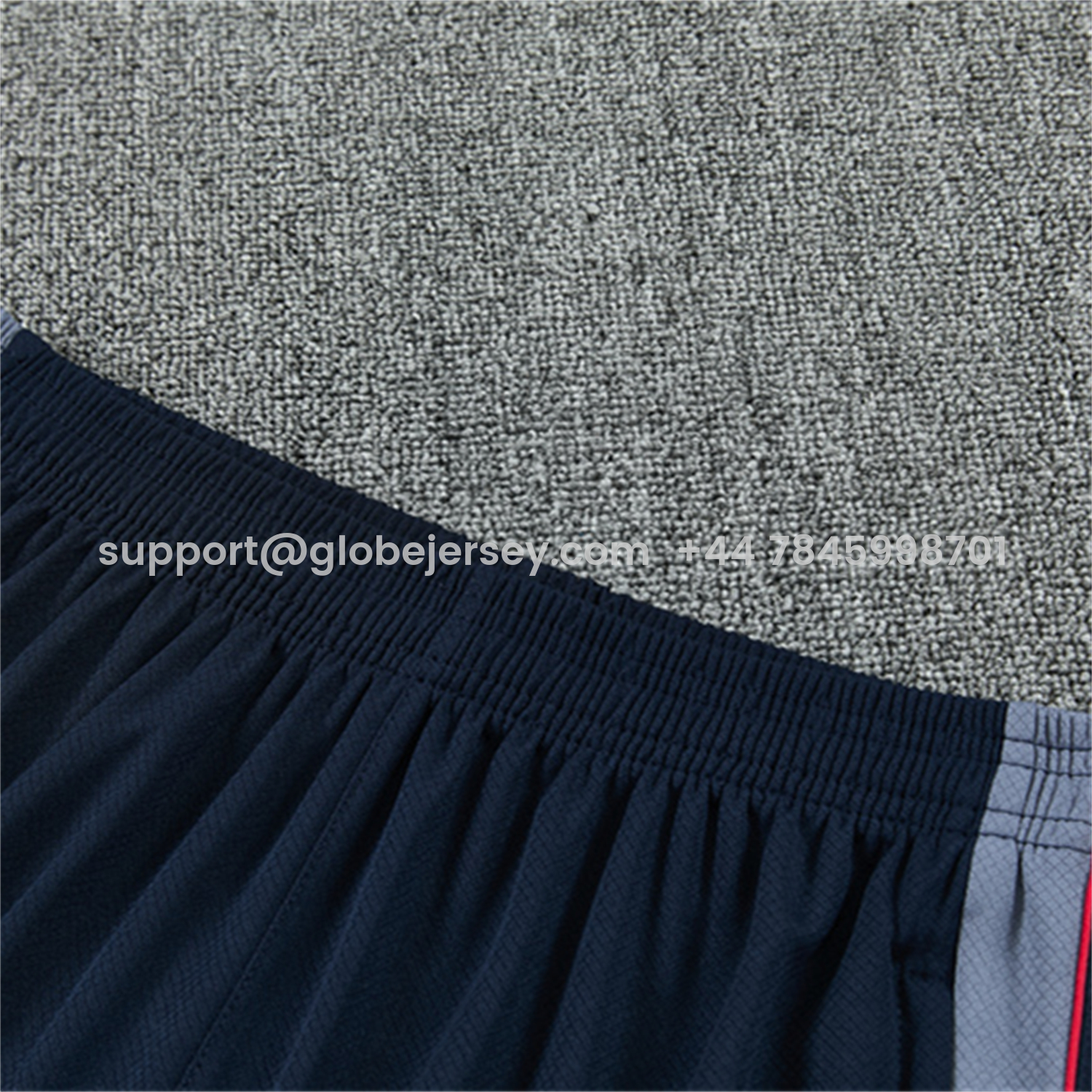GlobeJersey-England 2026 Short-Sleeve Training Set - Dark Blue Top & Dark Blue Pants