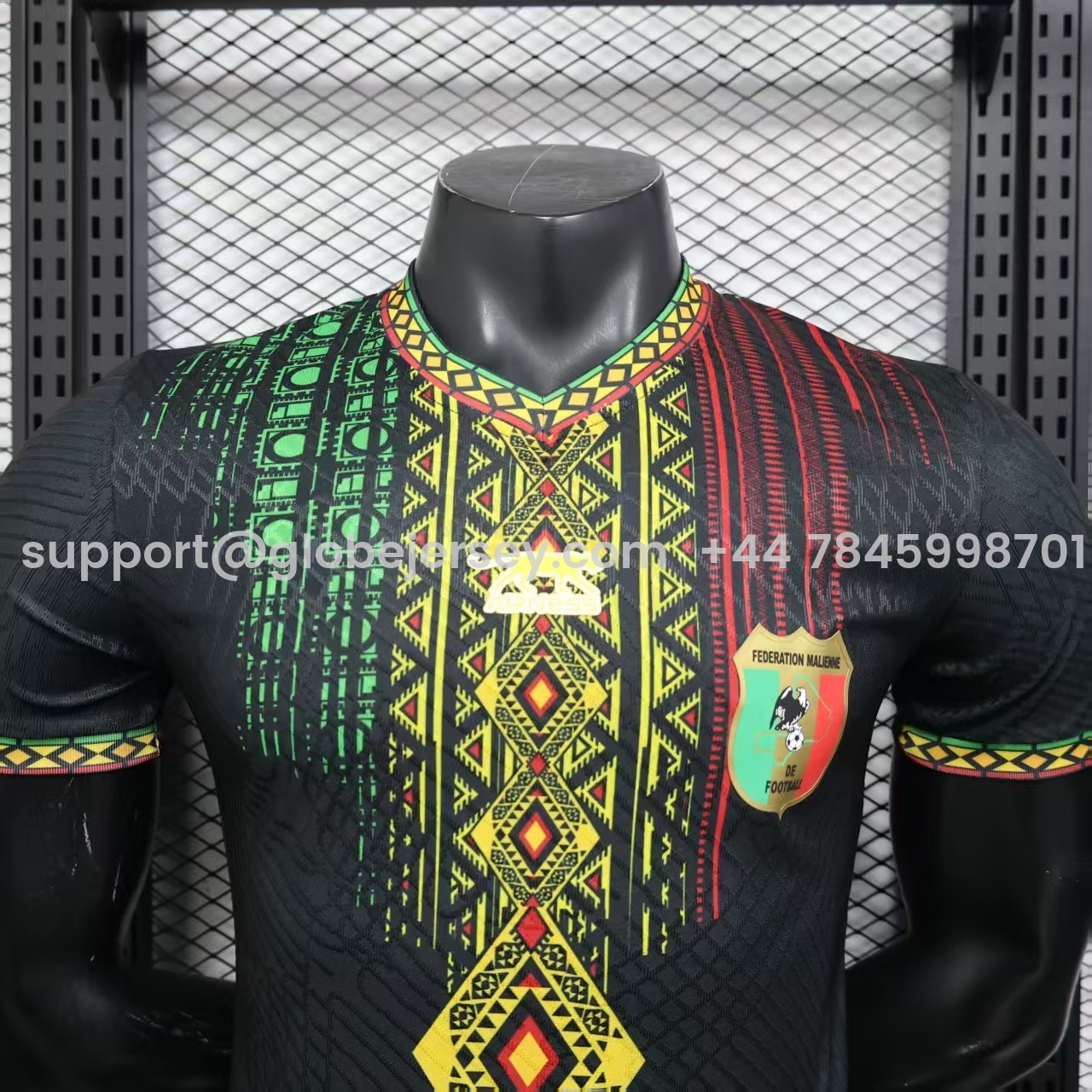 GlobeJersey-Mali 2026 Black Special Jersey - Player Version