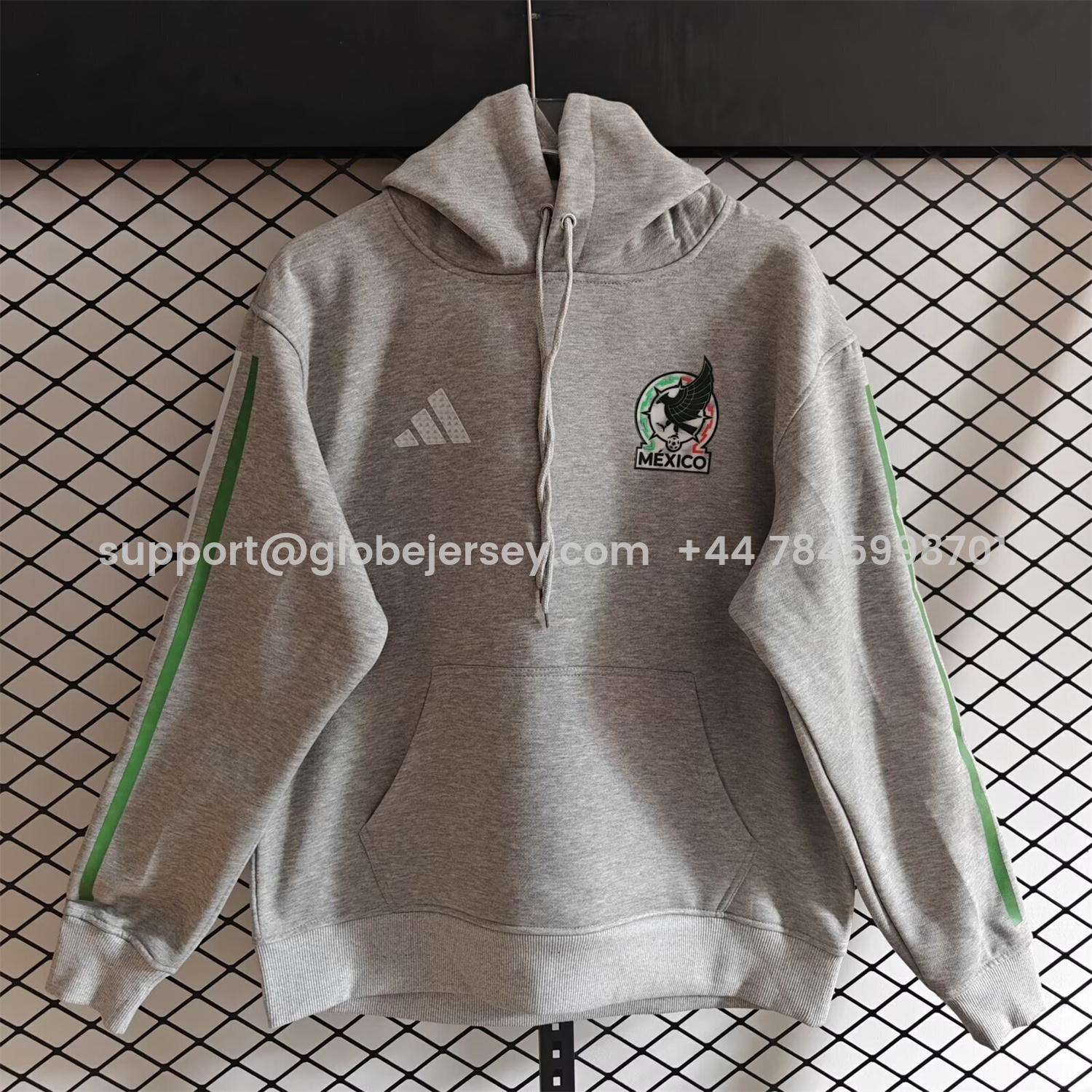 GlobeJersey-Mexico 2026 Away Unisex Pullover Hoodie