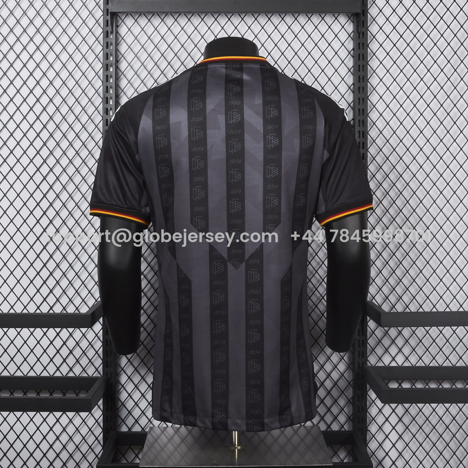 GlobeJersey-Germany 2026 Black Special Jersey - Player Version