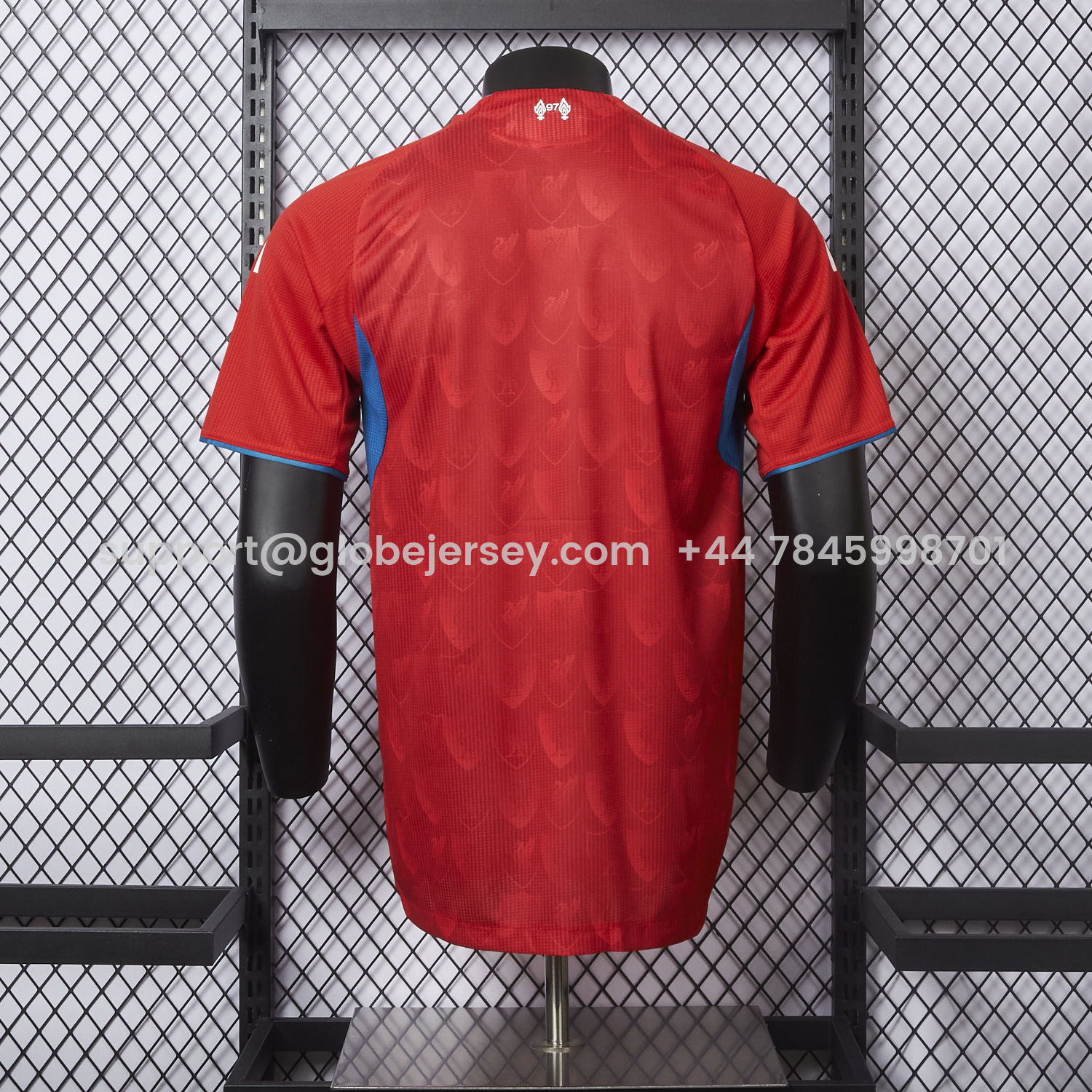 GlobeJersey-Liver.pool 25-26 Retro Team Logo Totem Special Jersey - Player Version