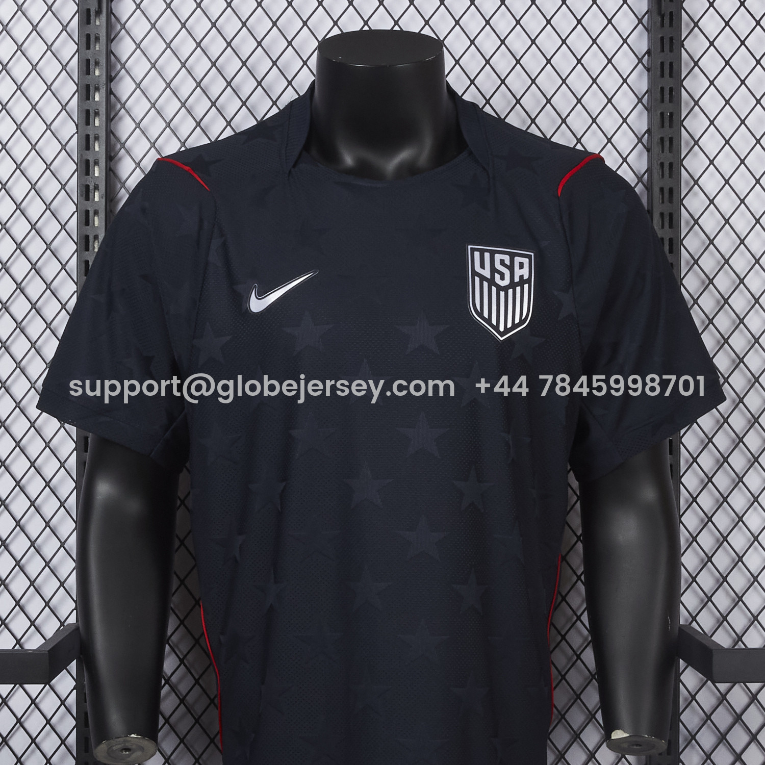 GlobeJersey-United States USA 2026 Away Jersey - Player Version