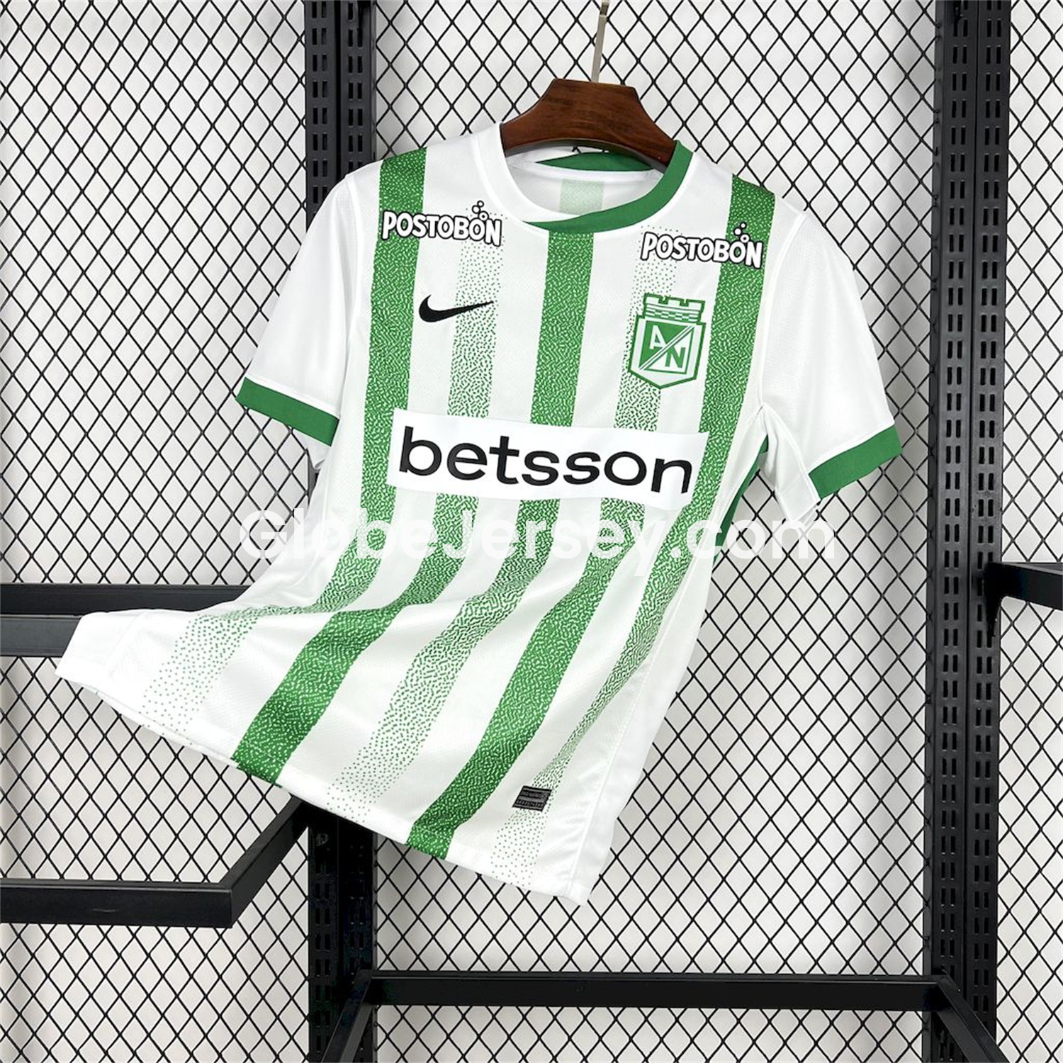 GlobeJersey-Atlético Nacional 25-26 Home Jersey - Fans Version