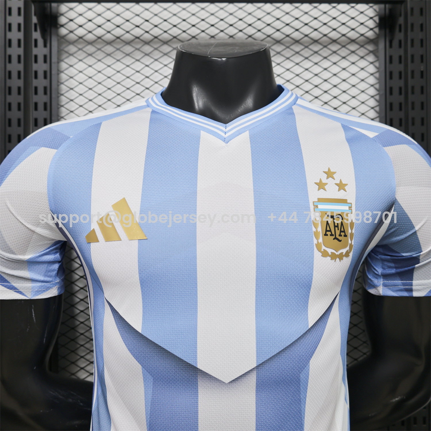 GlobeJersey-Argentina 2026 Light Blue Water Chestnut Special Jersey - Player Version