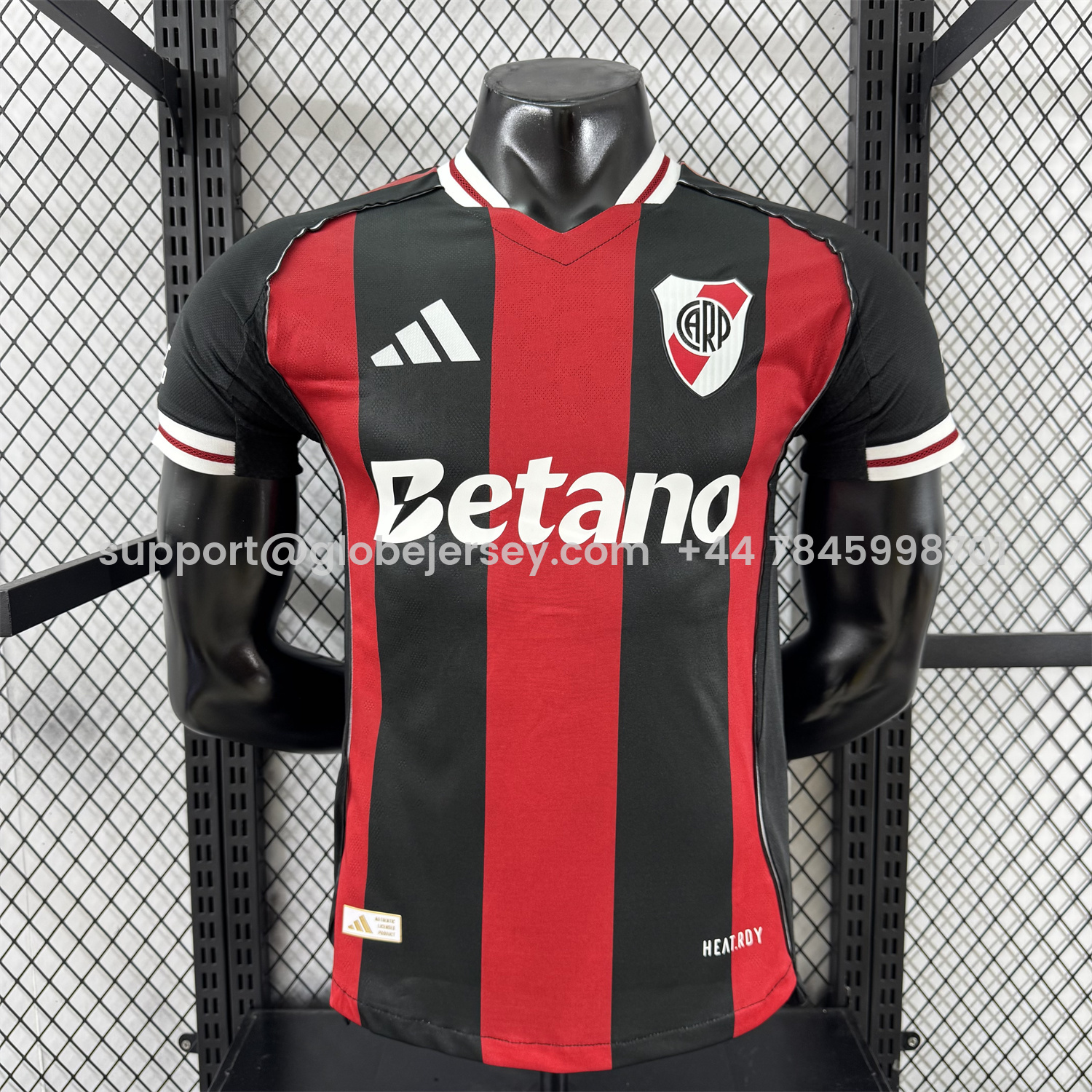 GlobeJersey-River Plate 25-26 Away Jersey - Player Version