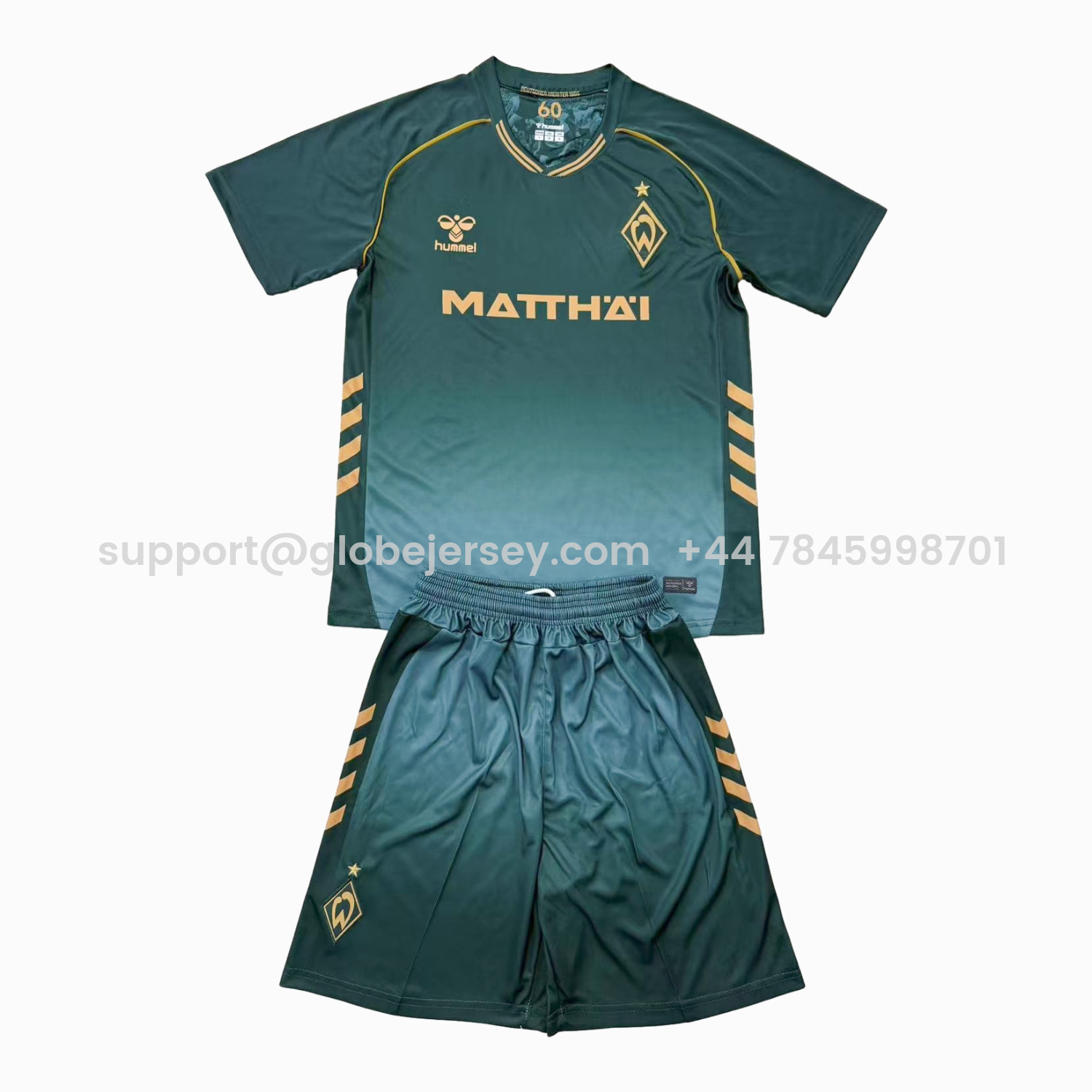 GlobeJersey-Werder Bremen 25-26 Third Men's Adult Jersey Set - Fans Version