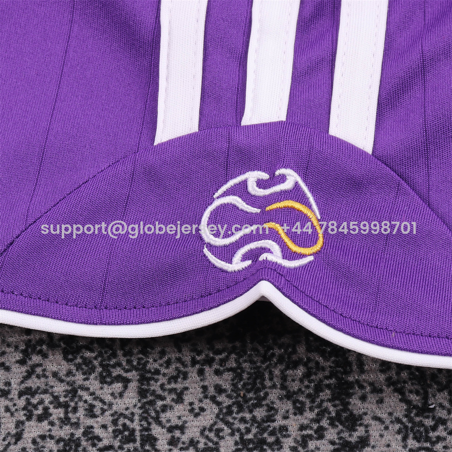 GlobeJersey-Retro Real Madrid 2006-07 Away Purple Kids Kit