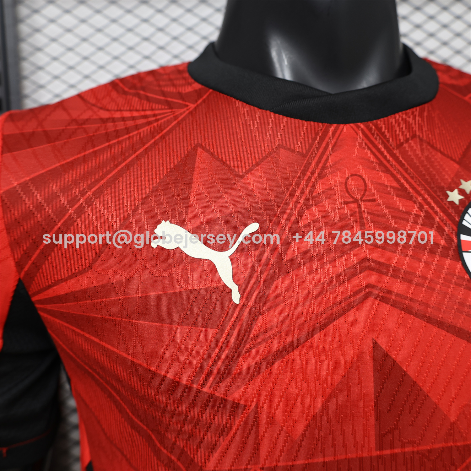 GlobeJersey-Egypt 2026 Home Jersey - Player Version