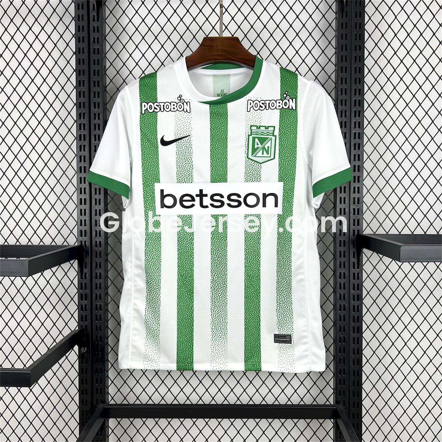 GlobeJersey-Atlético Nacional 25-26 Home Jersey - Fans Version