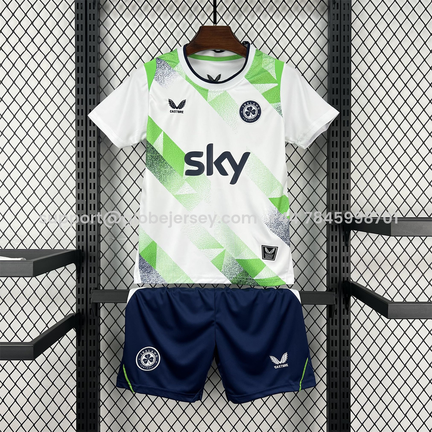 GlobeJersey-Ireland 2026 Away Kids Kit