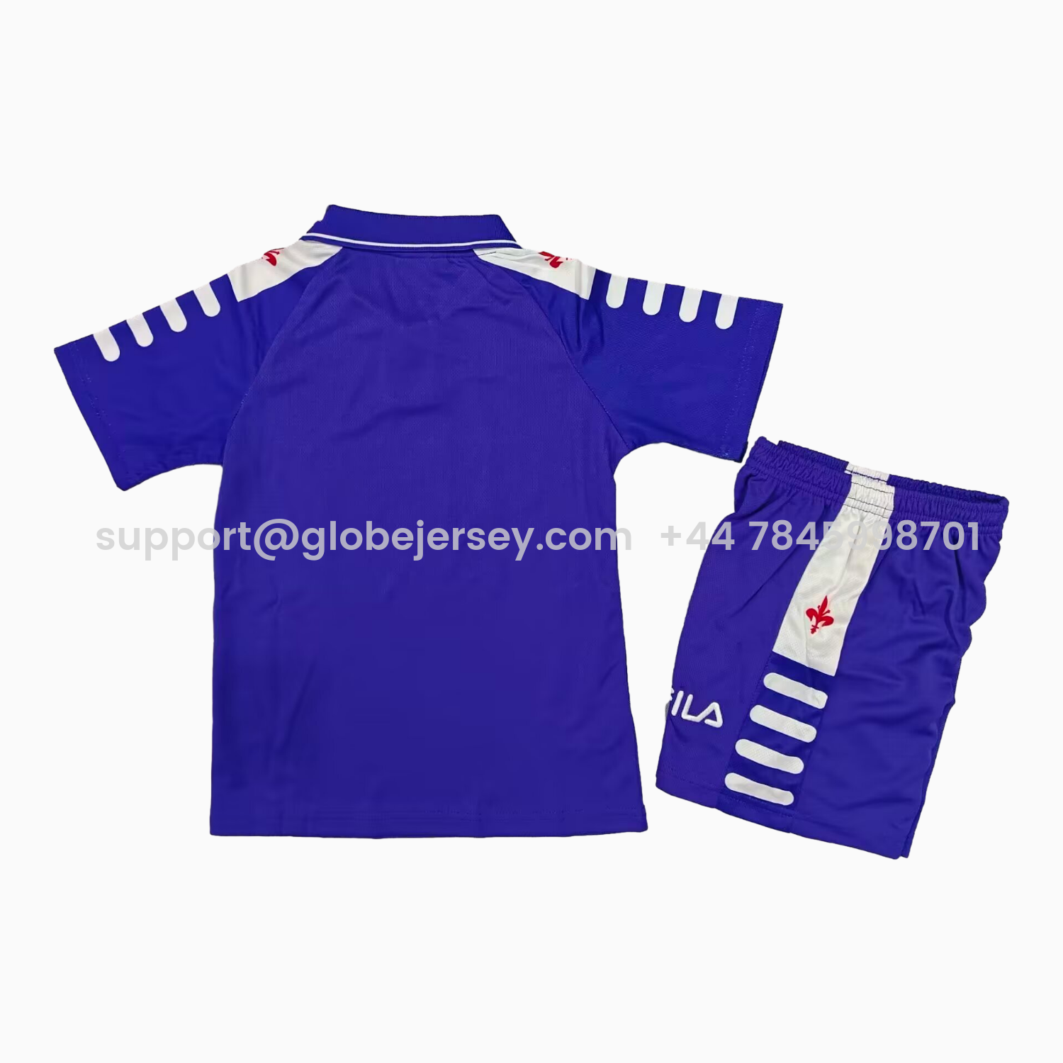 GlobeJersey-Retro Fiorentina 1998-99 Home Kids Kit
