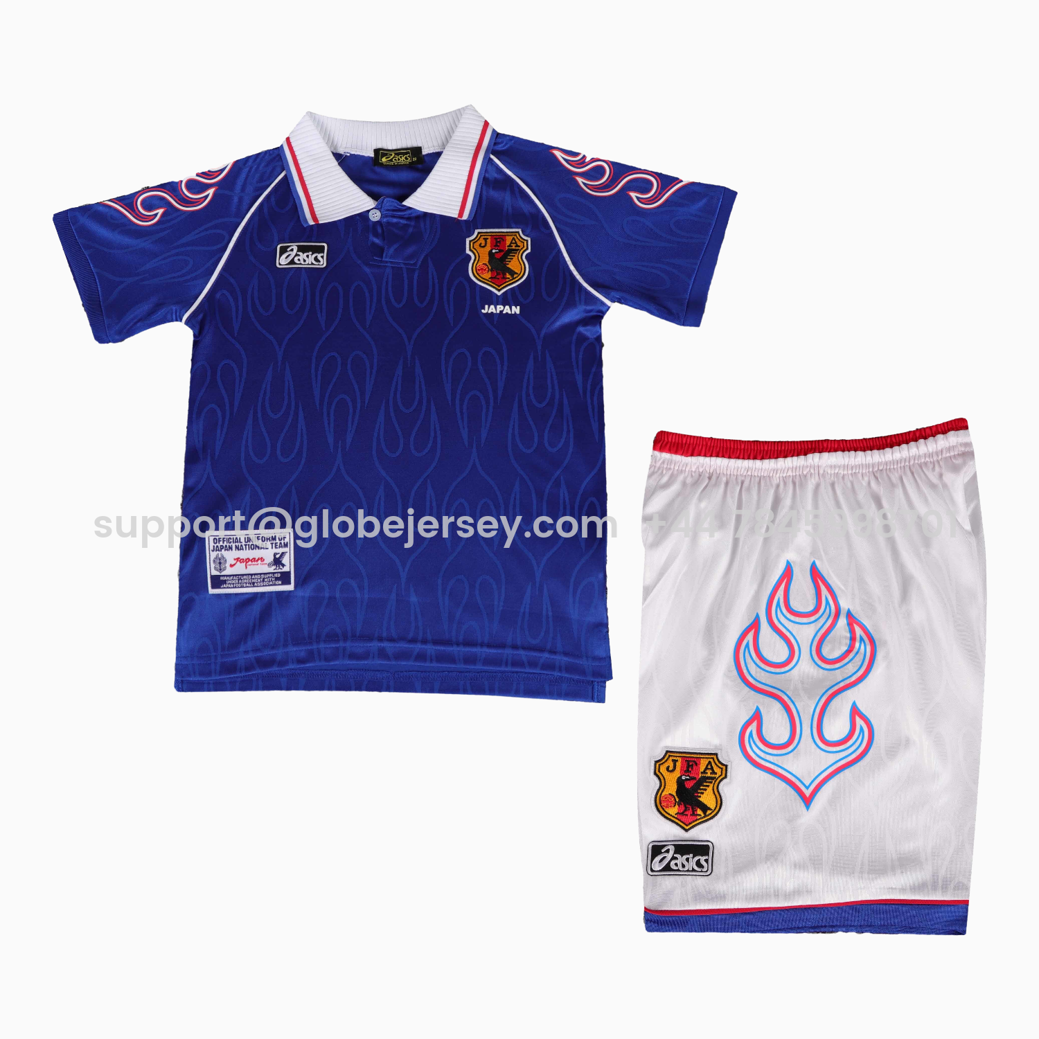 GlobeJersey-Retro Japan 1998 Home Kids Kit