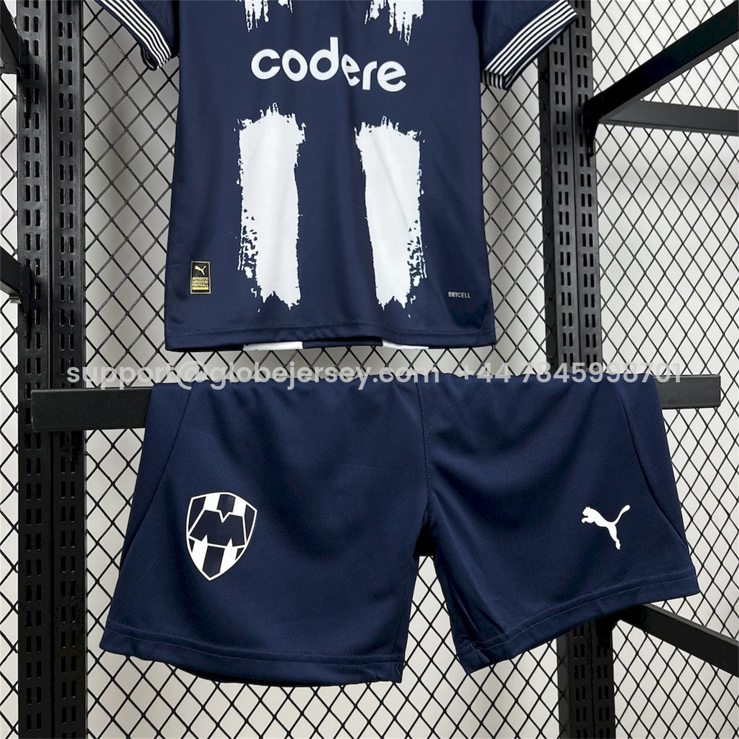GlobeJersey-Rayados Monterrey 25-26 Club World Cup Home Kids Kit