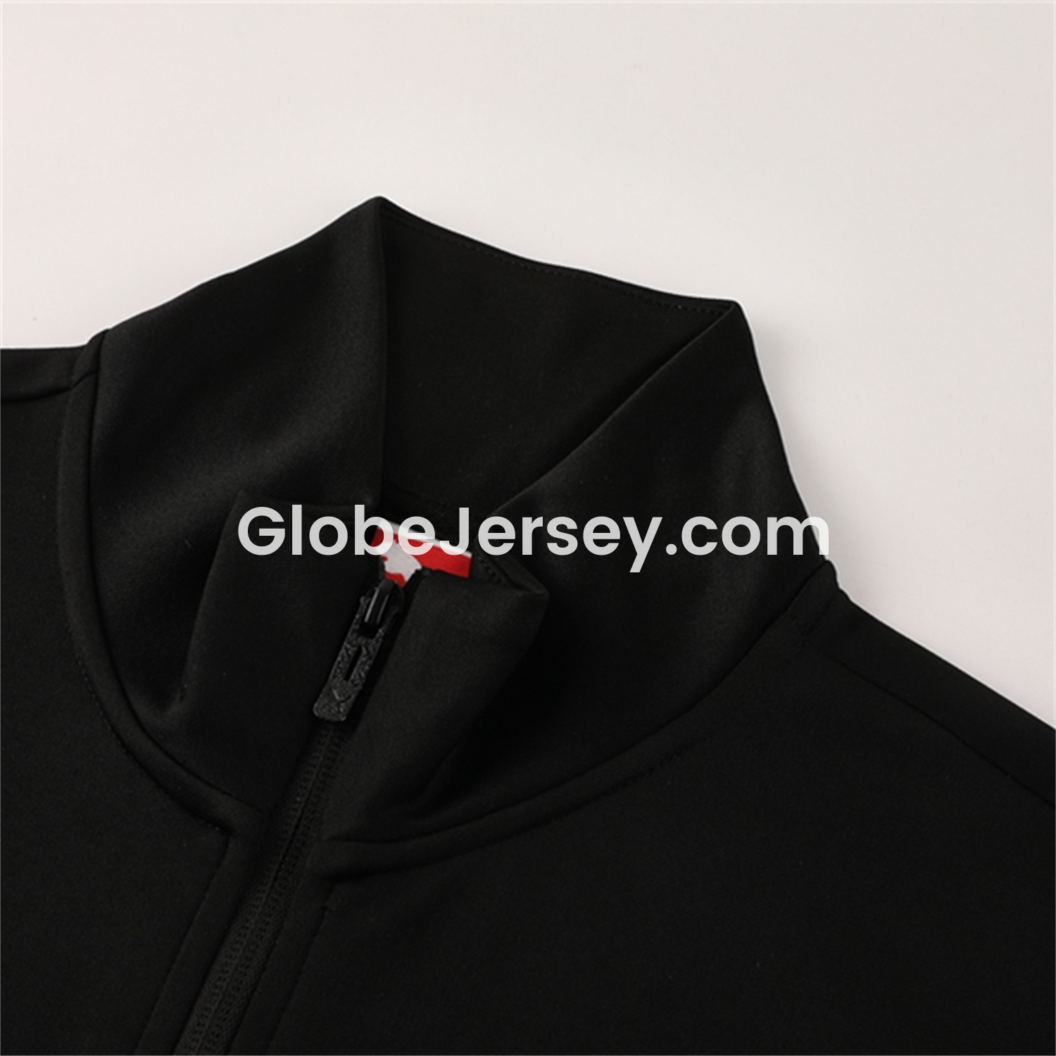 GlobeJersey-AC Milan 25-26 Jacket Training Tracksuit - Black top & Black Pants