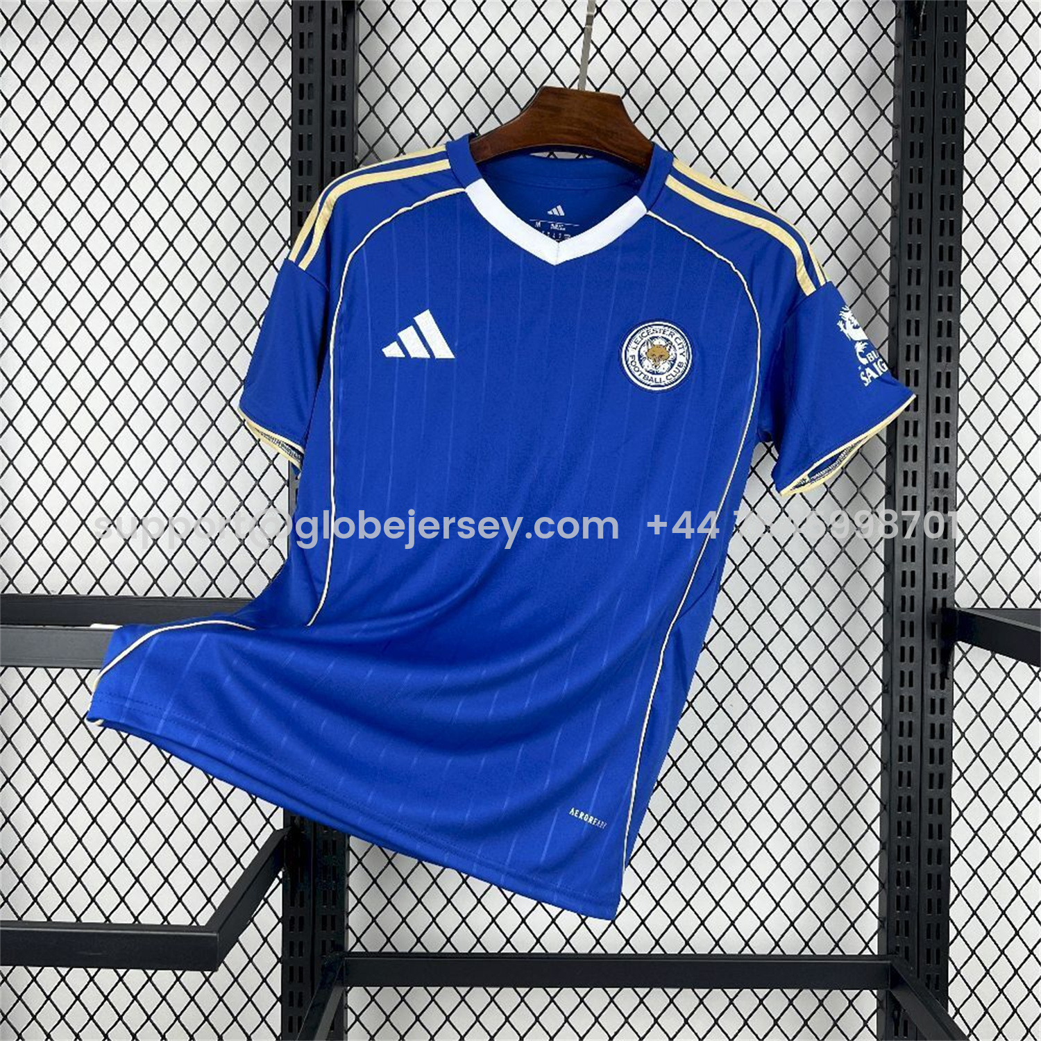 GlobeJersey-Leicester City 25-26 Home Jersey - Fans Version