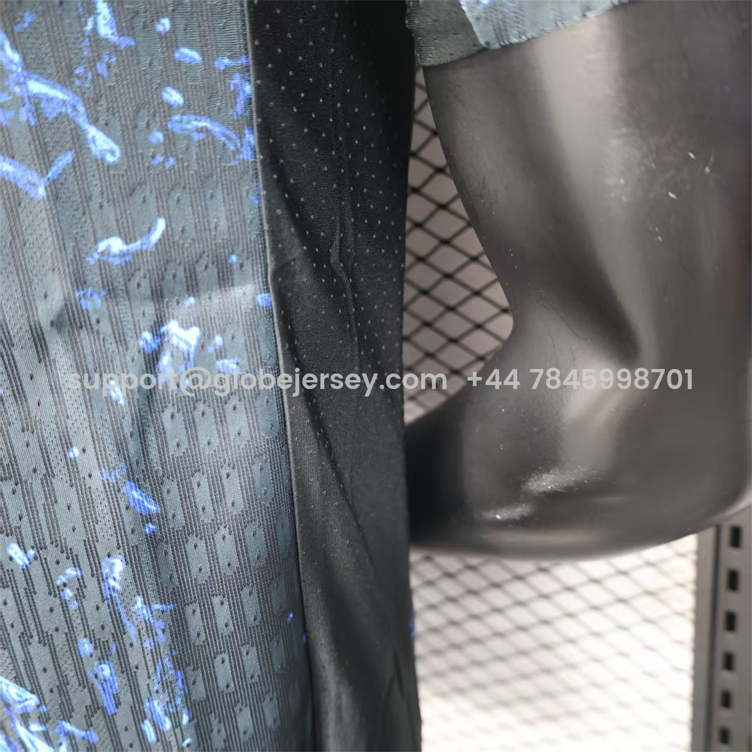 GlobeJersey-Inter Milan 25-26 Pre-Match Training Jersey Black Blue - Player Version