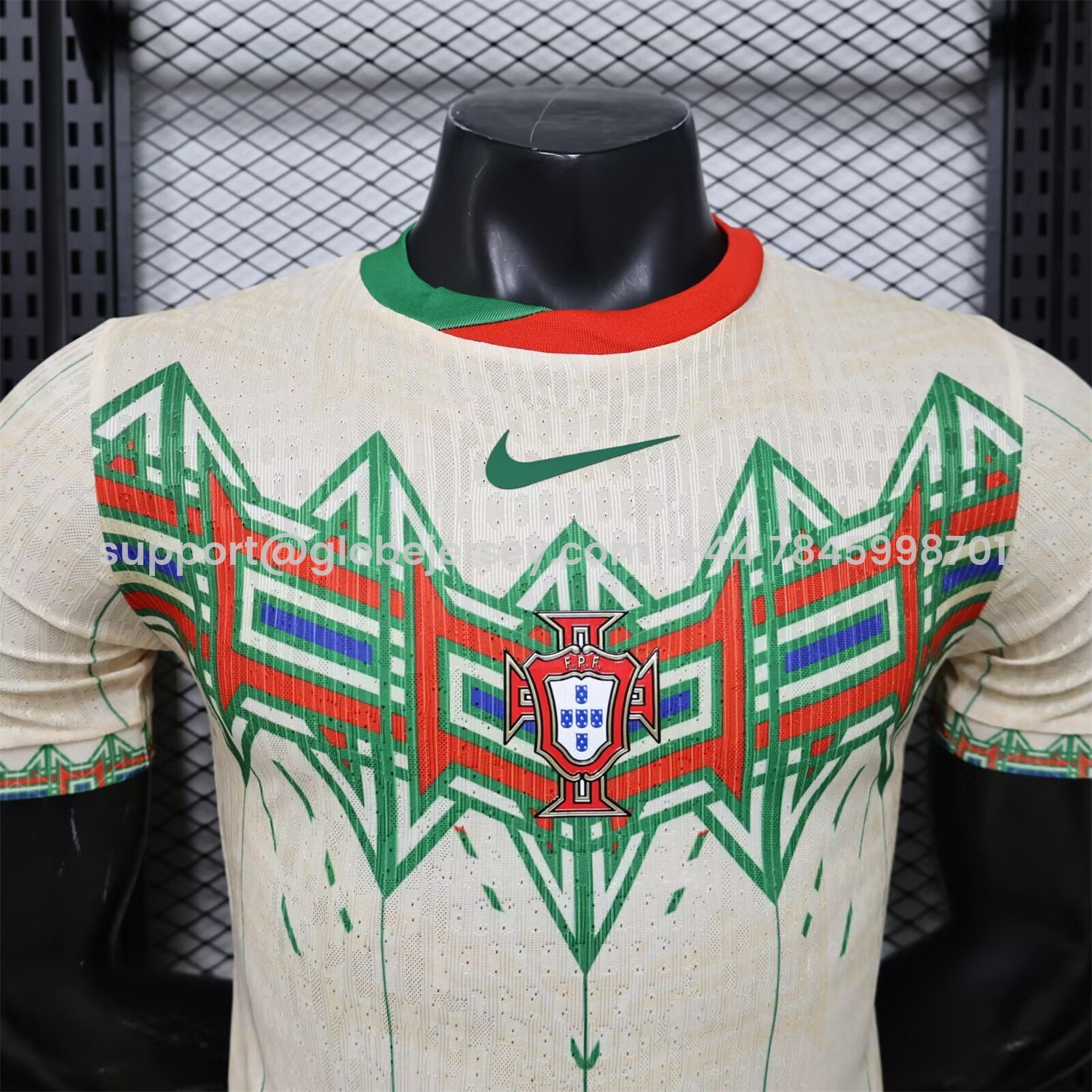 GlobeJersey-Portugal 2026 Beige Special Jersey - Player Version
