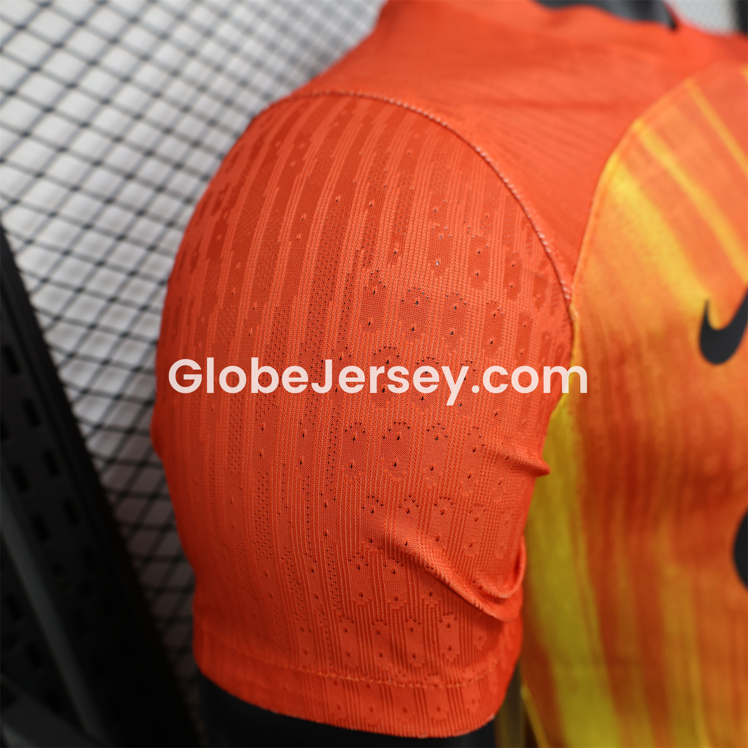 GlobeJersey-Barcelona 25-26 Spotify Orange & Yellow Special Jersey - Player Version
