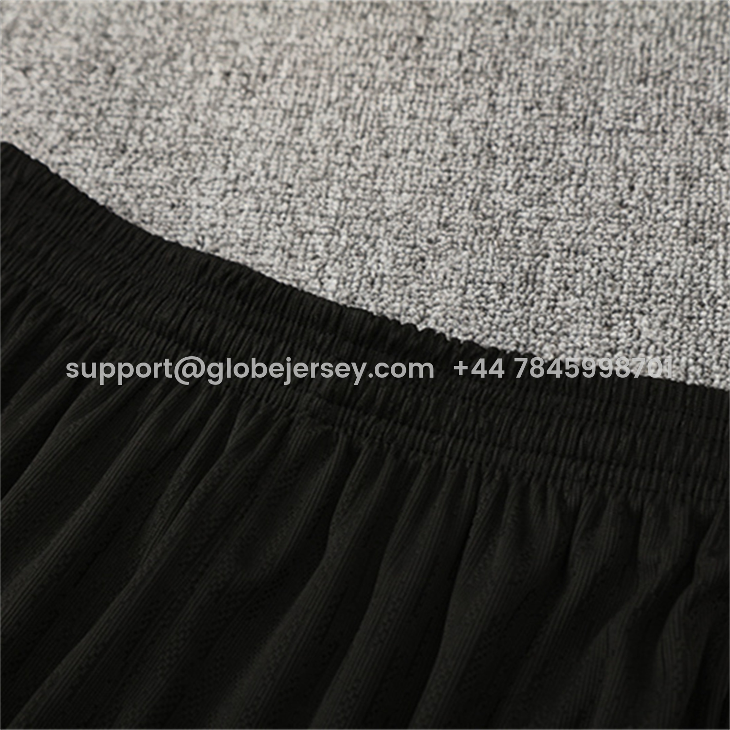 GlobeJersey-France 25-26 Kids Long Sleeve Training Set - Player Version - Black Top and Pants