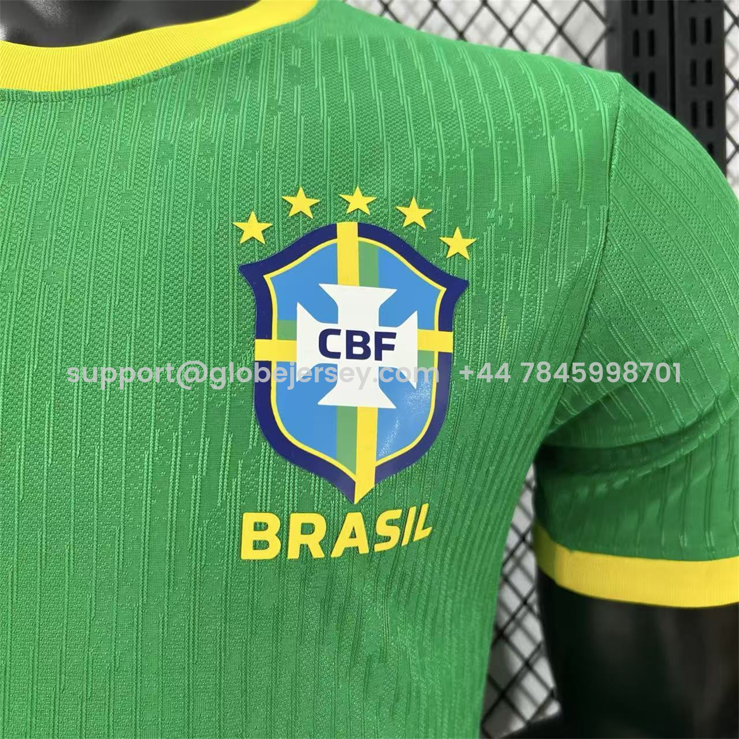 GlobeJersey-Brazil 2026 Green Special Jersey - Player Version