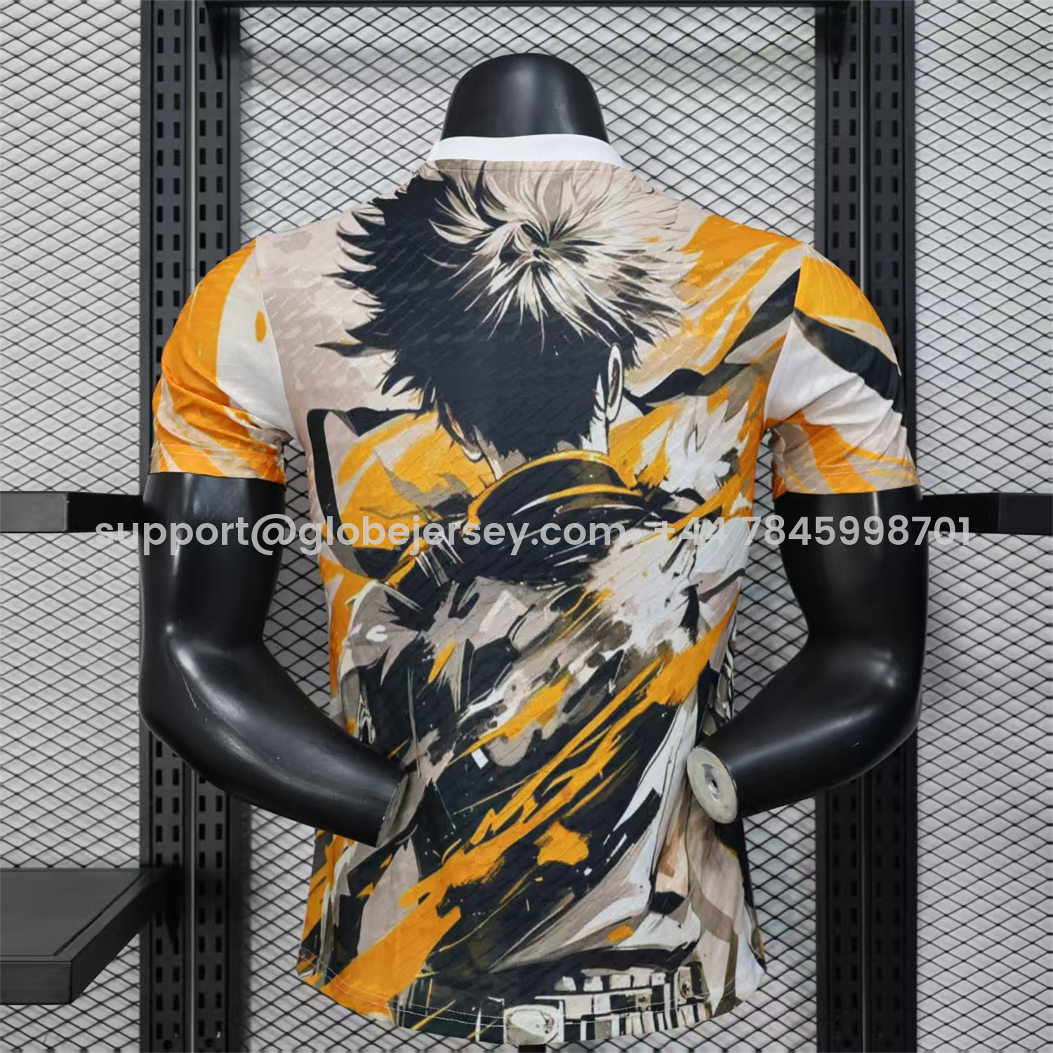 GlobeJersey-Japan 25-26 Naruto Uzumaki's Nine-Tailed Fox Mode Special Jersey - Player Version