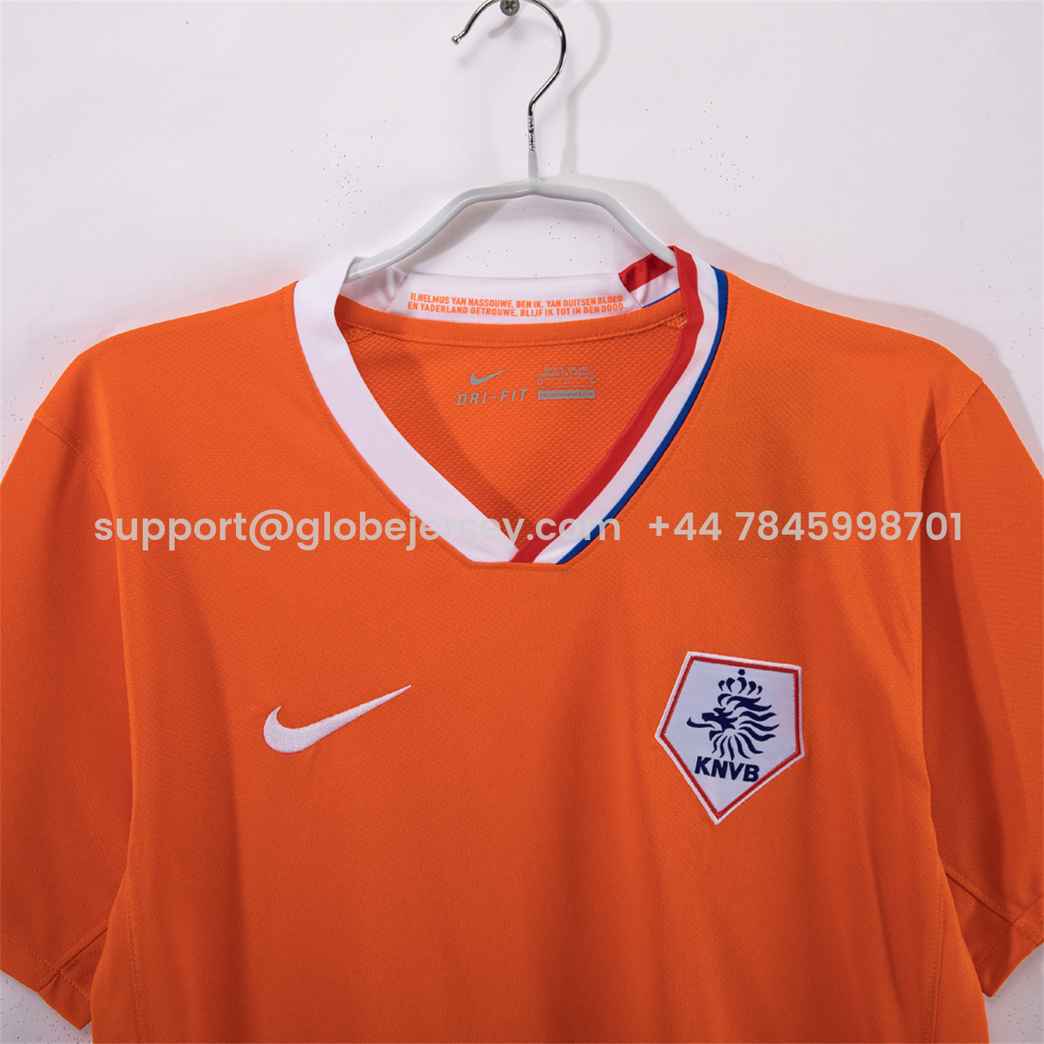 GlobeJersey-Retro Netherlands 2008 Home Jersey