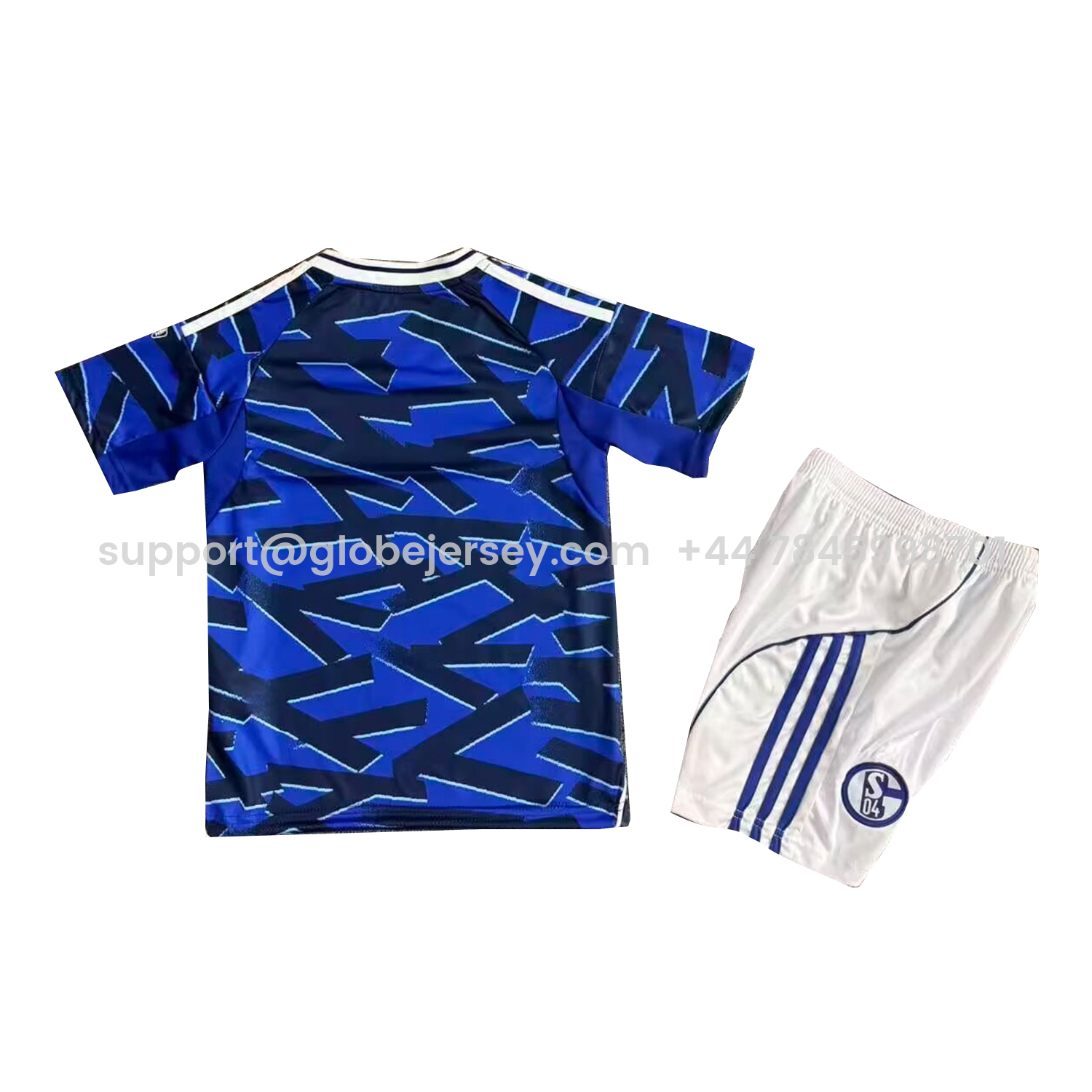 GlobeJersey-Schalke 04 25-26 Home Kids Kit