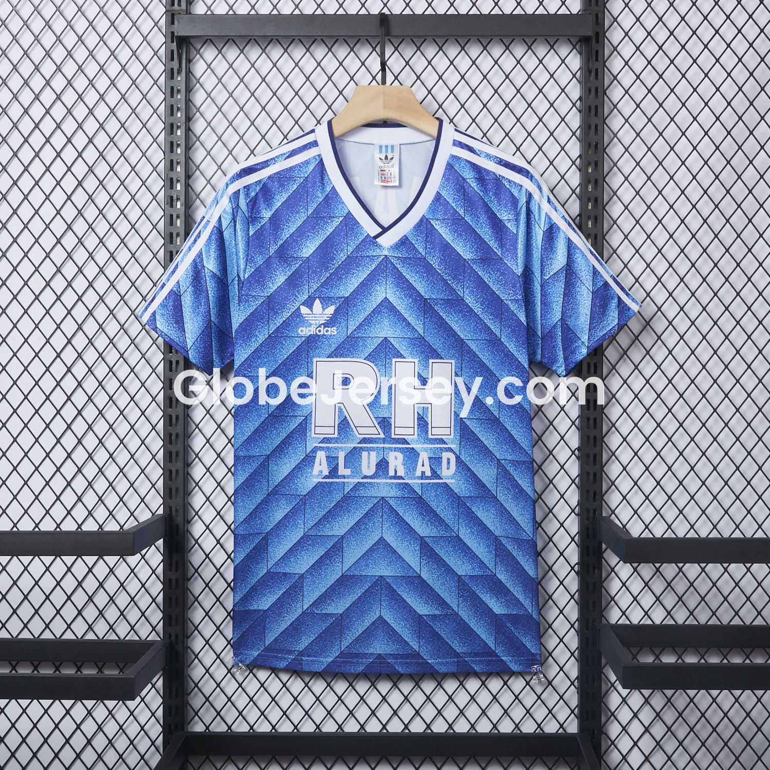 GlobeJersey-Retro Schalke 04 1988-89 Home Special Edition Jersey