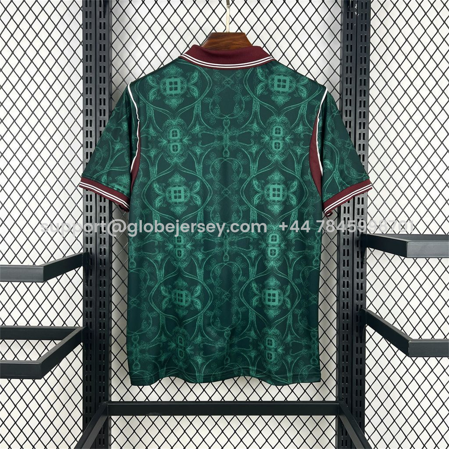 GlobeJersey-Portugal 2026 Green Special Polo Jersey - Fans Version