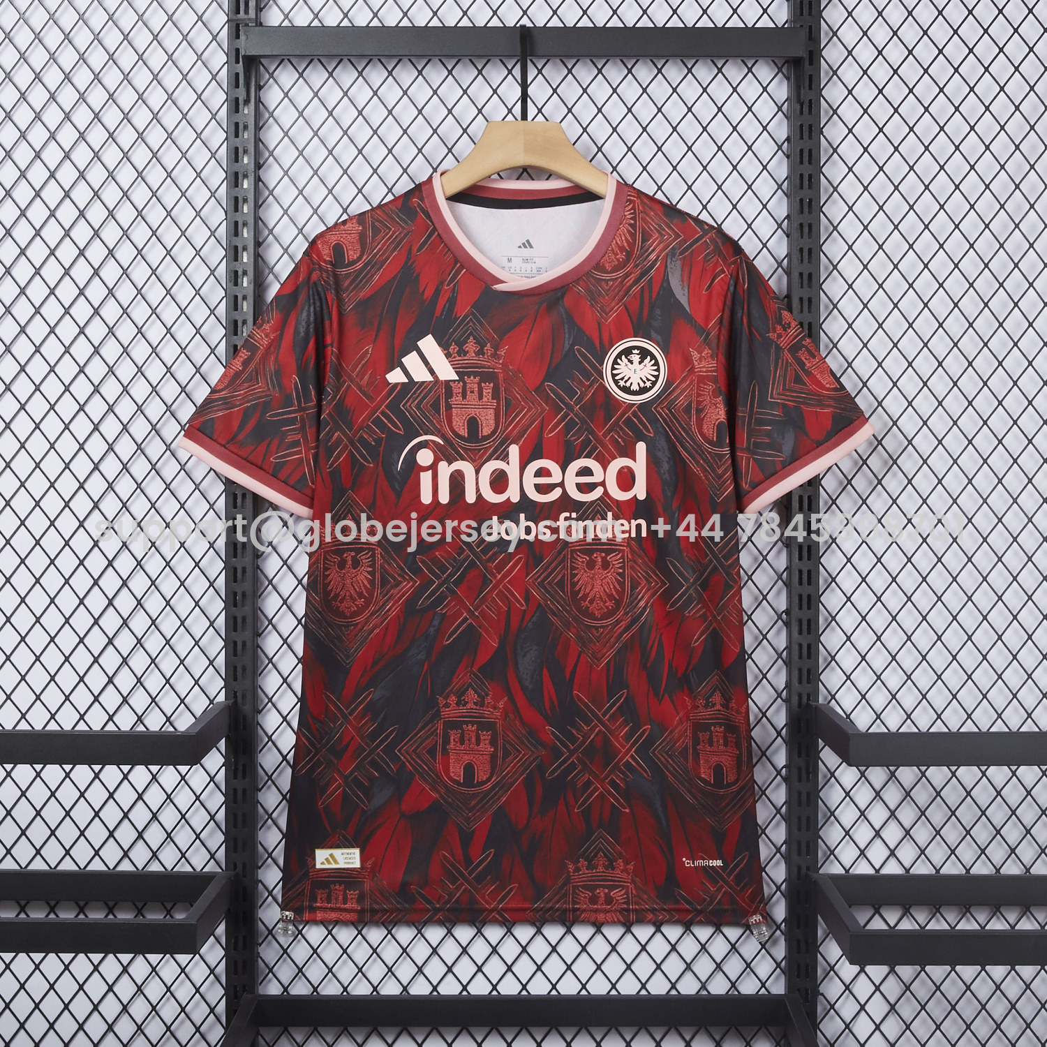 GlobeJersey-Frankfurt 25-26 Red Special Jersey - Fans Version
