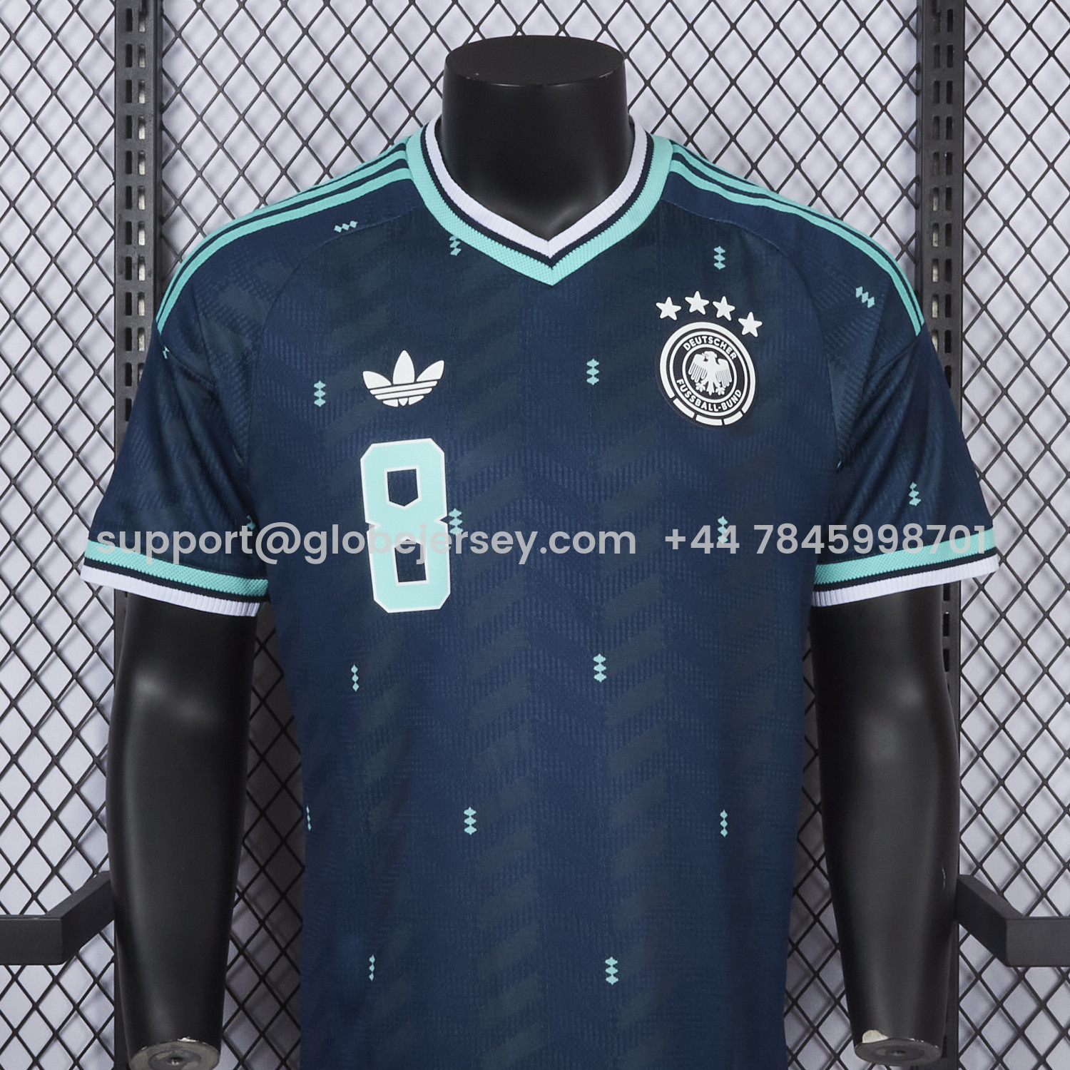 GlobeJersey-Germany 2026 Away Jersey - Player Version