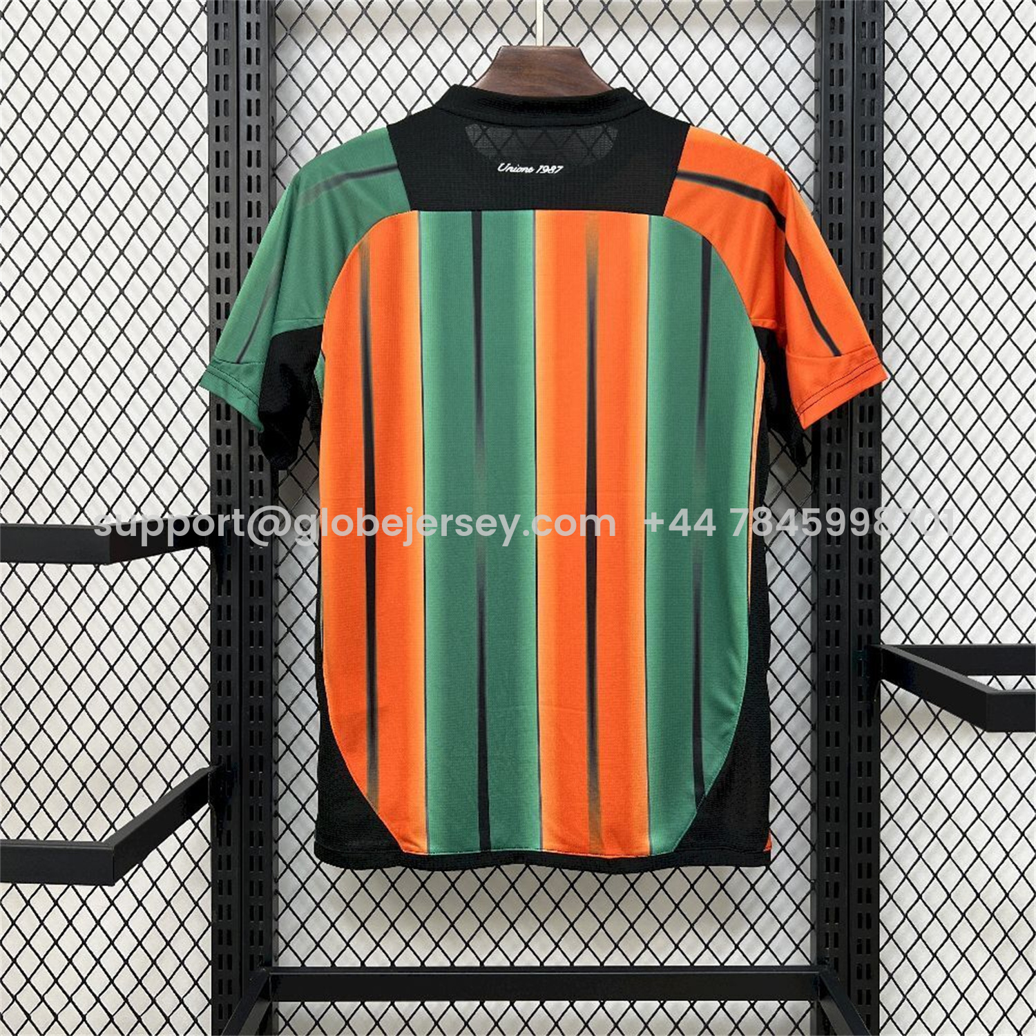 GlobeJersey-Venezia FC 25-26 Orange And Green Unsponsored Special Jersey - Fans Version
