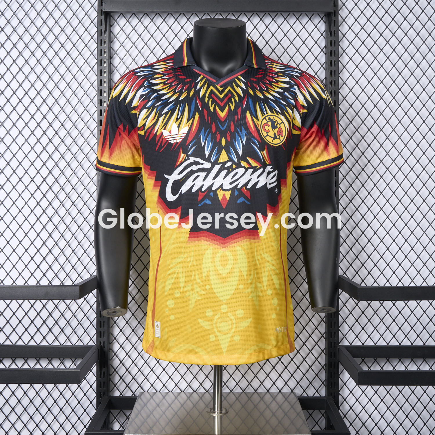 GlobeJersey-Club América 25-26 LAS AGUILAS Yellow Special Edition Jersey - Player Version