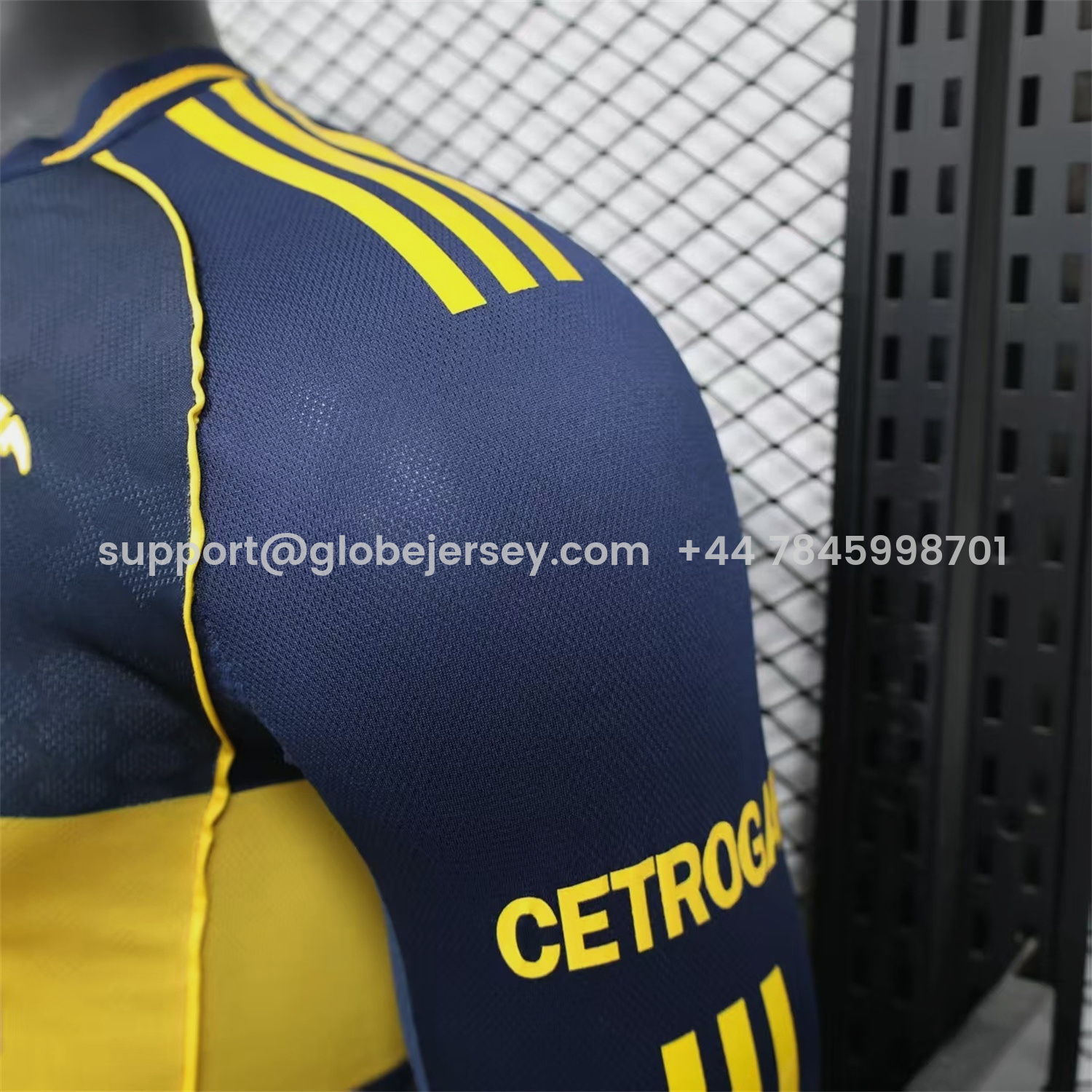 GlobeJersey-Boca Juniors 25-26 Home Long Sleeves Jersey - Player Version