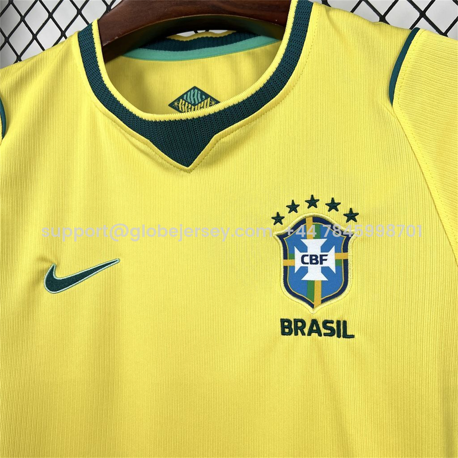 GlobeJersey-Women's Brazil 2026 Home Jersey