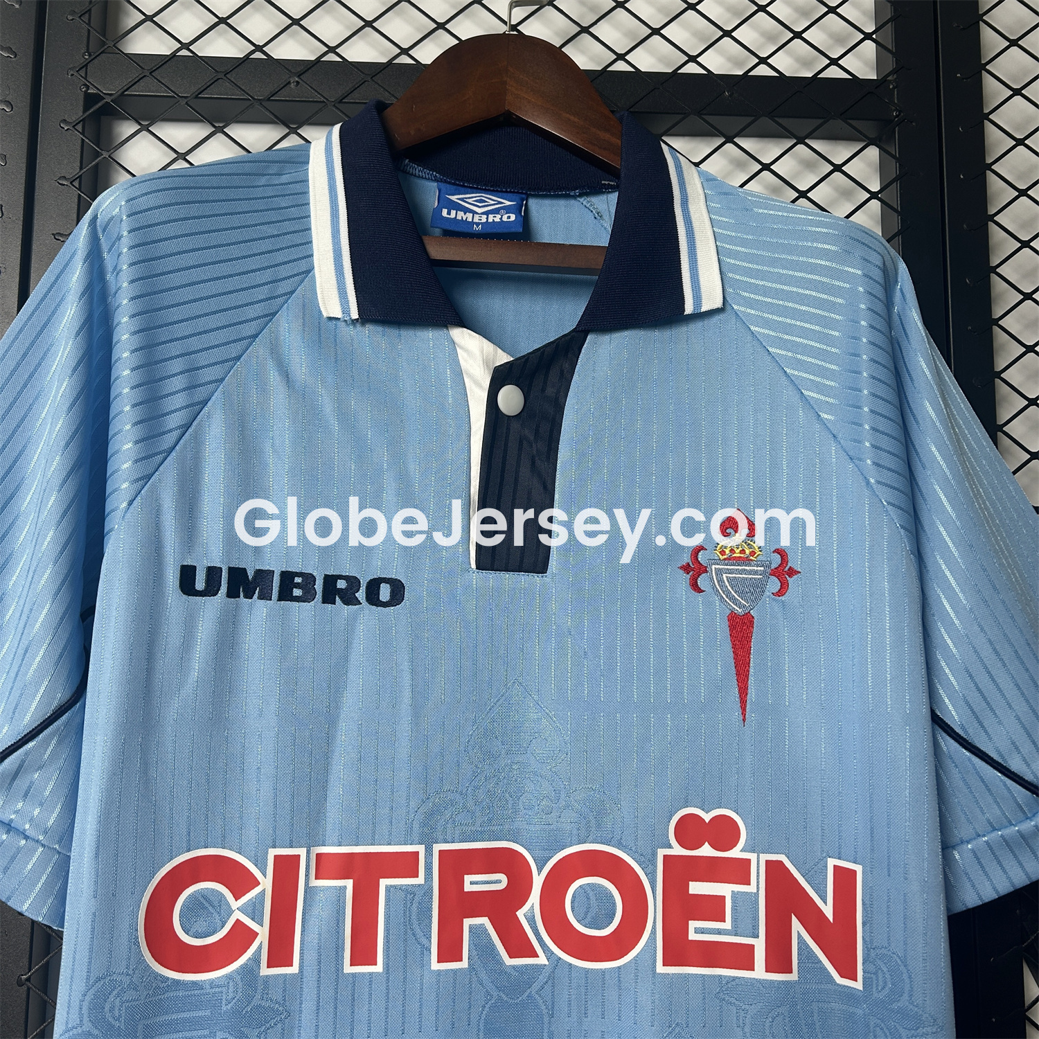 GlobeJersey-Retro Celta Vigo 1997-99 Home Jersey