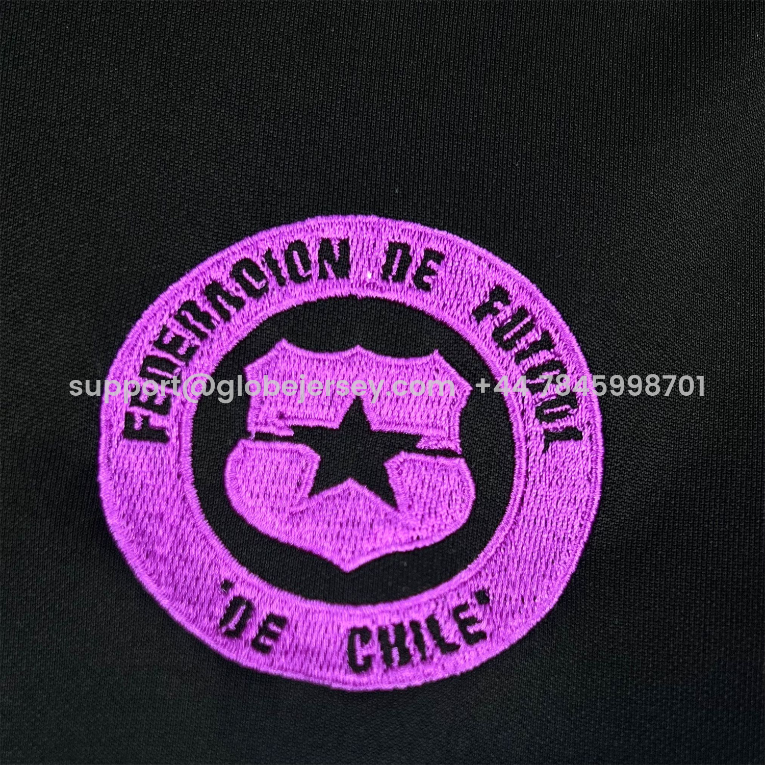 GlobeJersey-Chile 2026 Black With White Stripes Special Edition Jersey - Fans Version