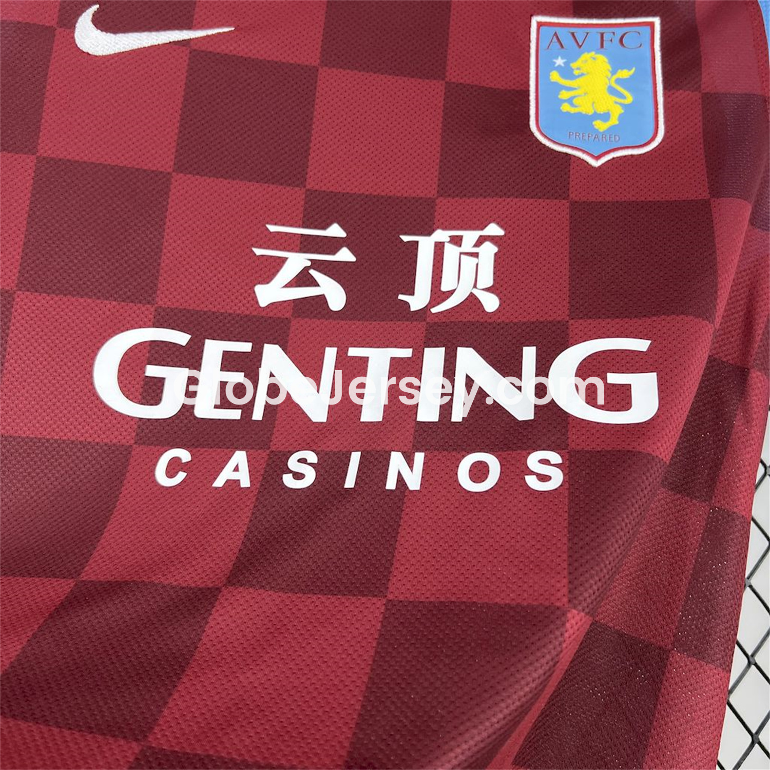 GlobeJersey-Retro Aston Villa 2011-12 Home Jersey